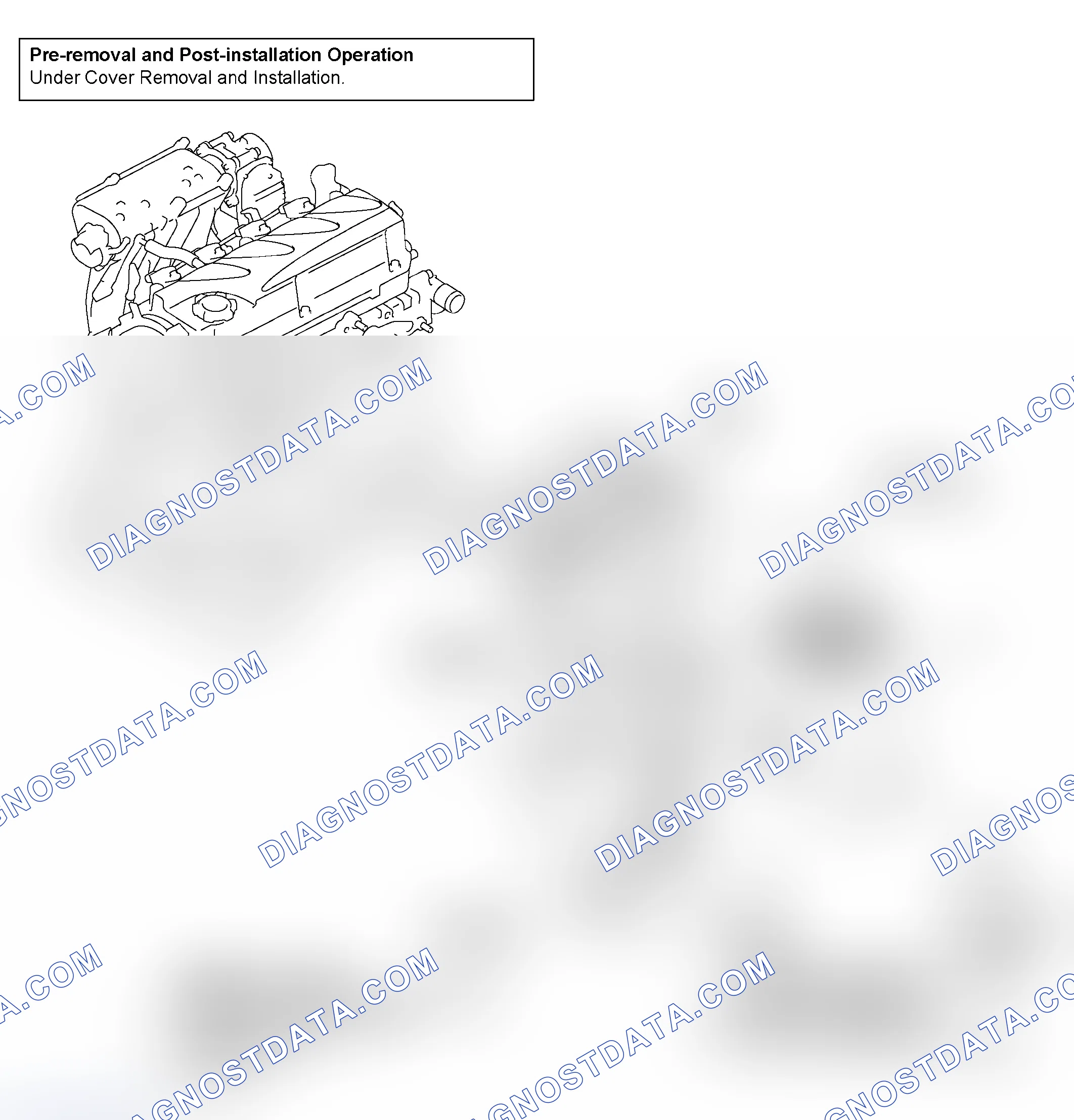 Scheme 11: REMOVAL AND INSTALLATION < 2.4L ENGINE, EXCPT FOR CALIFORNIA>