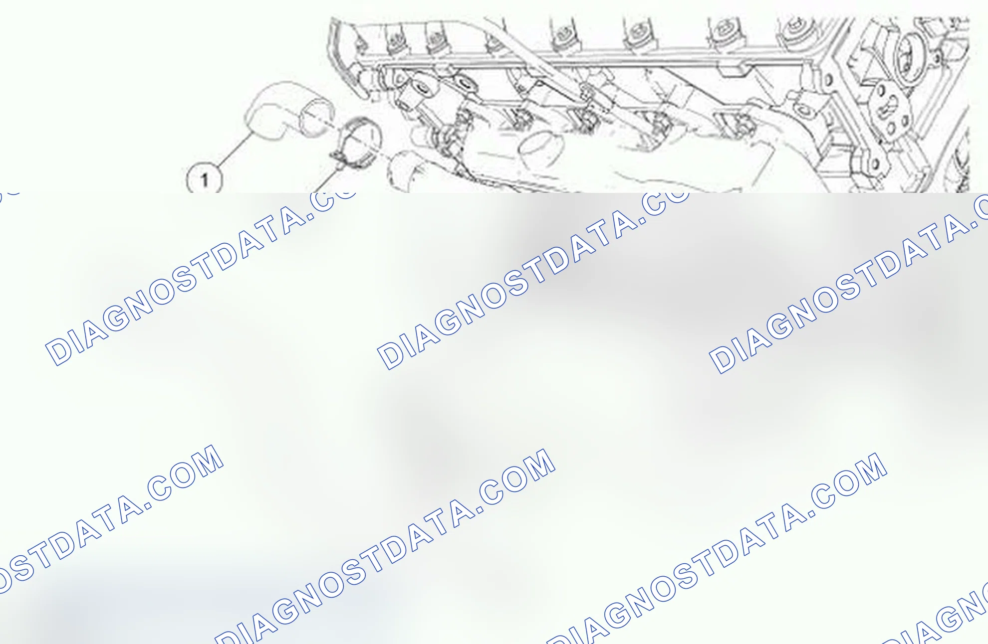 Scheme 413: Oil Filter Adapter Connections