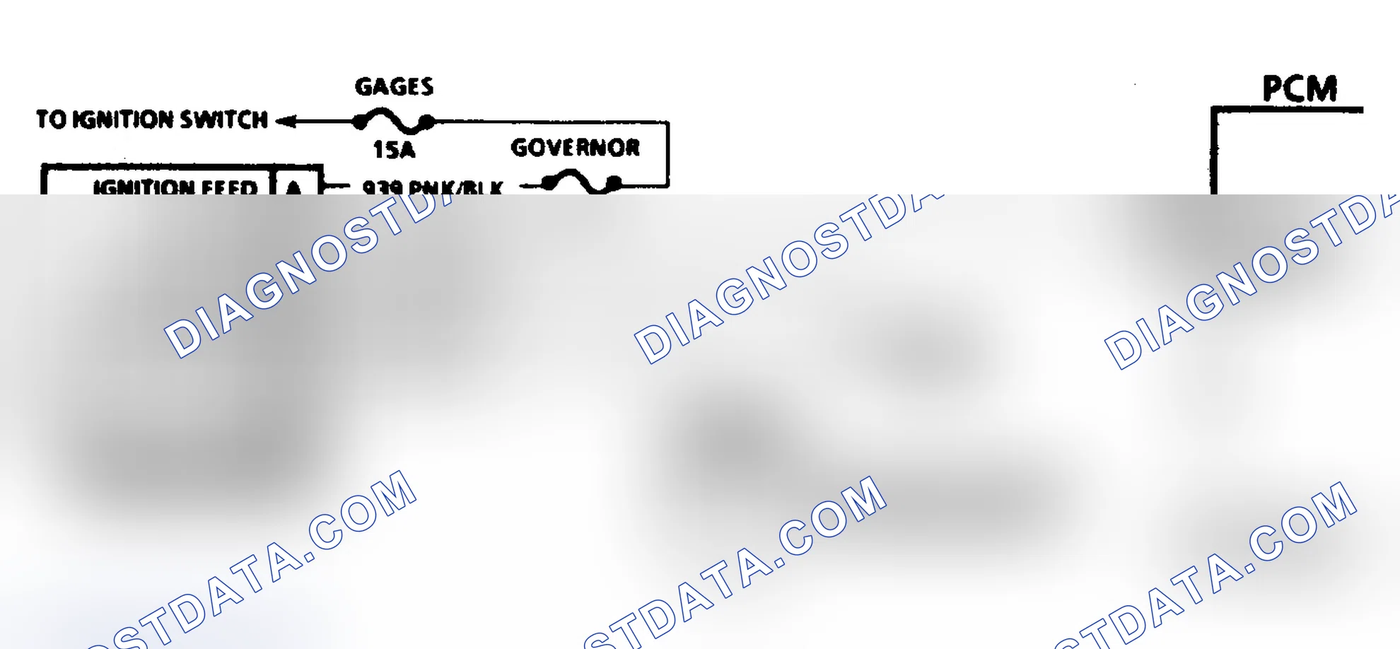 Scheme 193: Code 31 Schematic (5.7L "G" Series) Engine Speed Sensor Governor