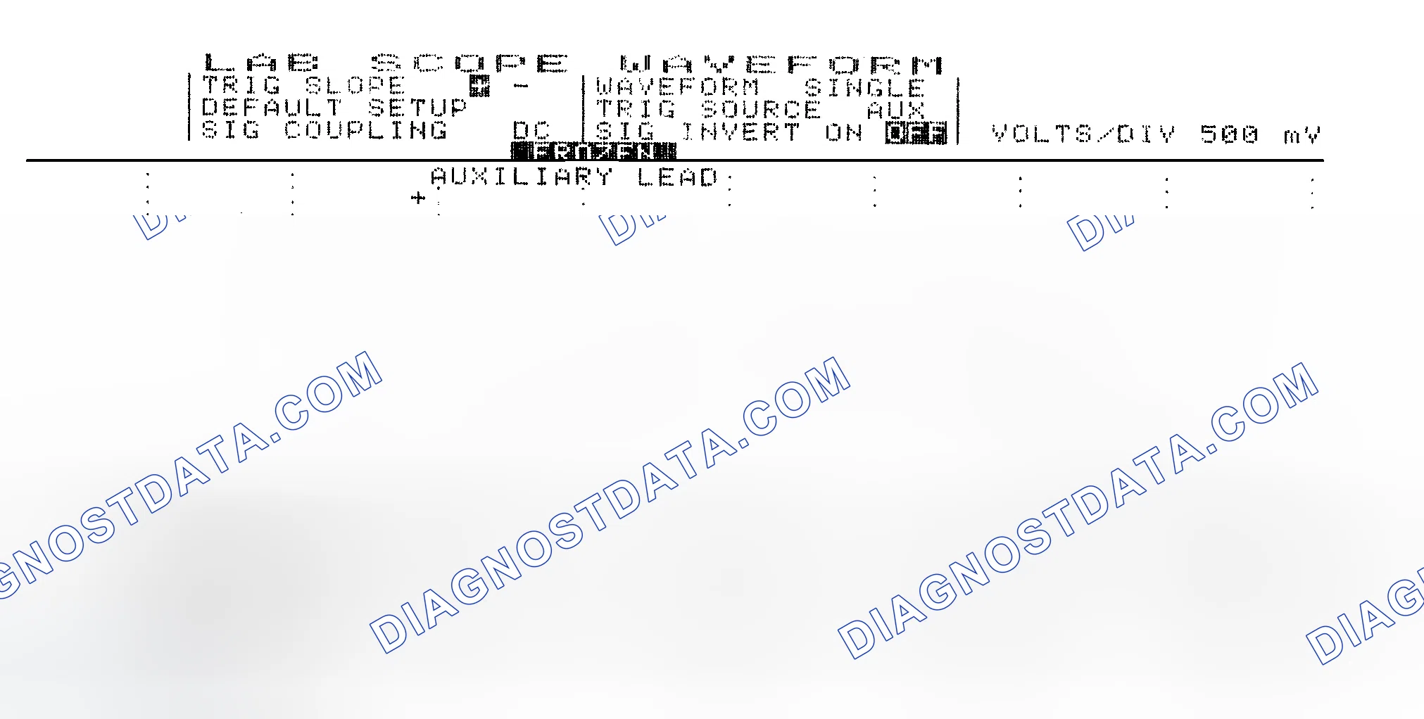 Scheme 14: Single Injector w/Excessive Current Flow - Current Pattern