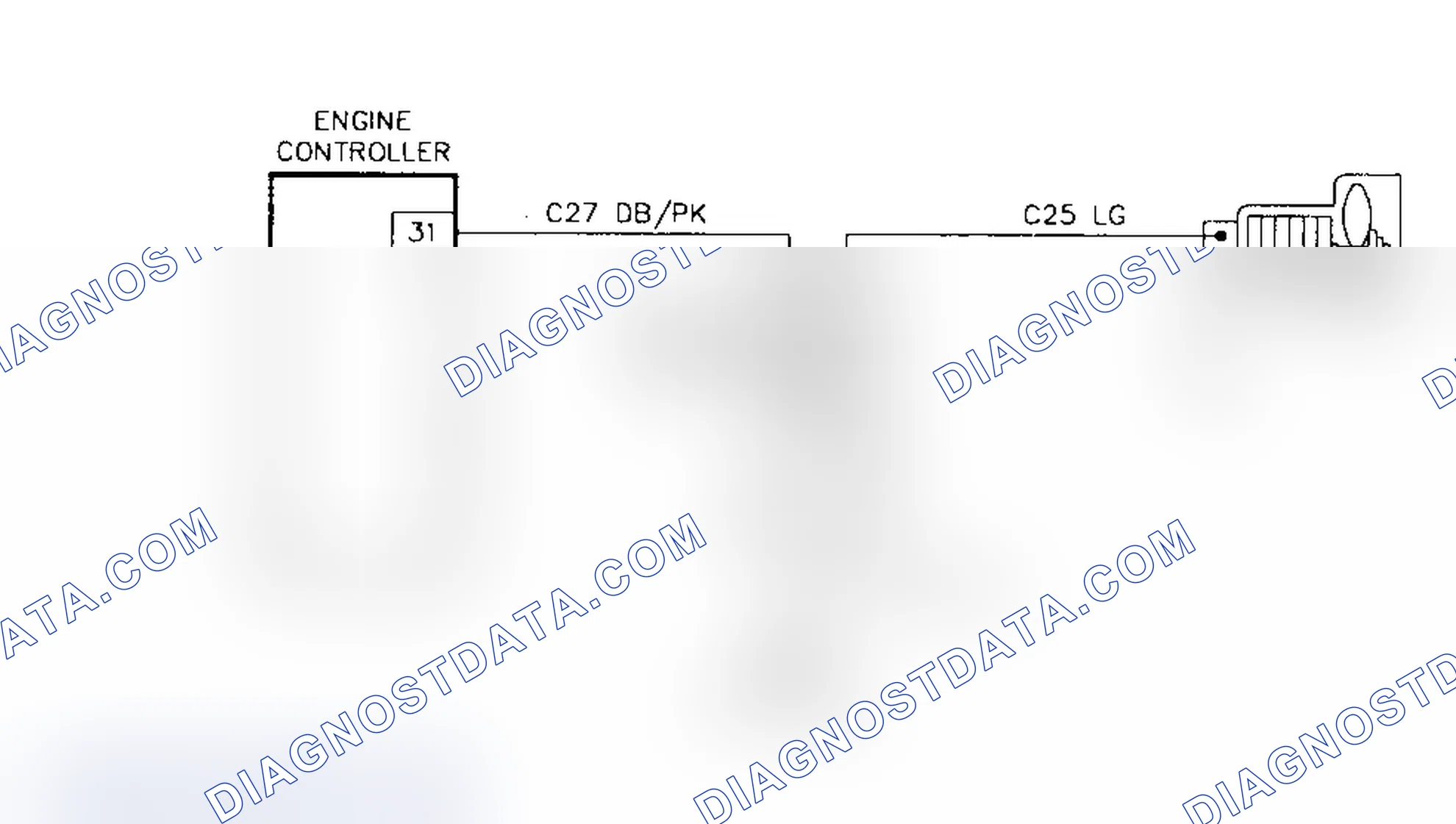 Scheme 134: Test DR-24A, Code 35: Ckt Diag. Radiator Fan Relay Circuit