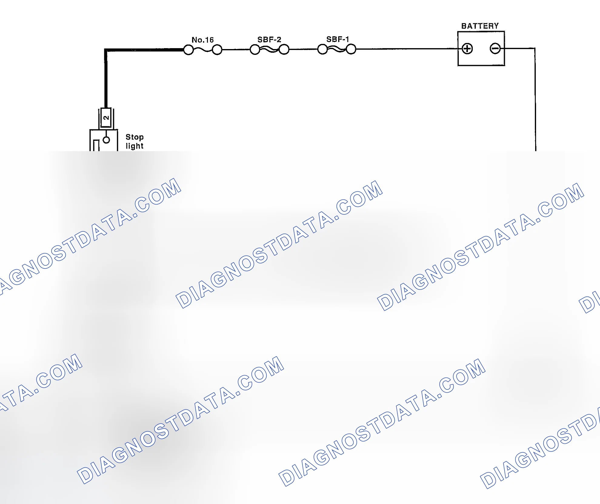 Scheme 1025: WIRING DIAGRAM