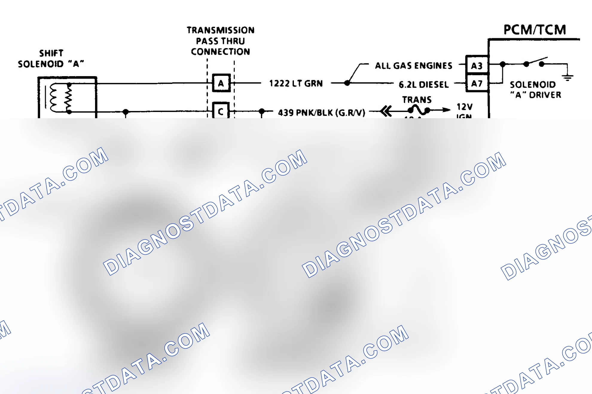 Scheme 297: CODE 82, QDM FAULT SOLENOID "A" - LT. TRUCK