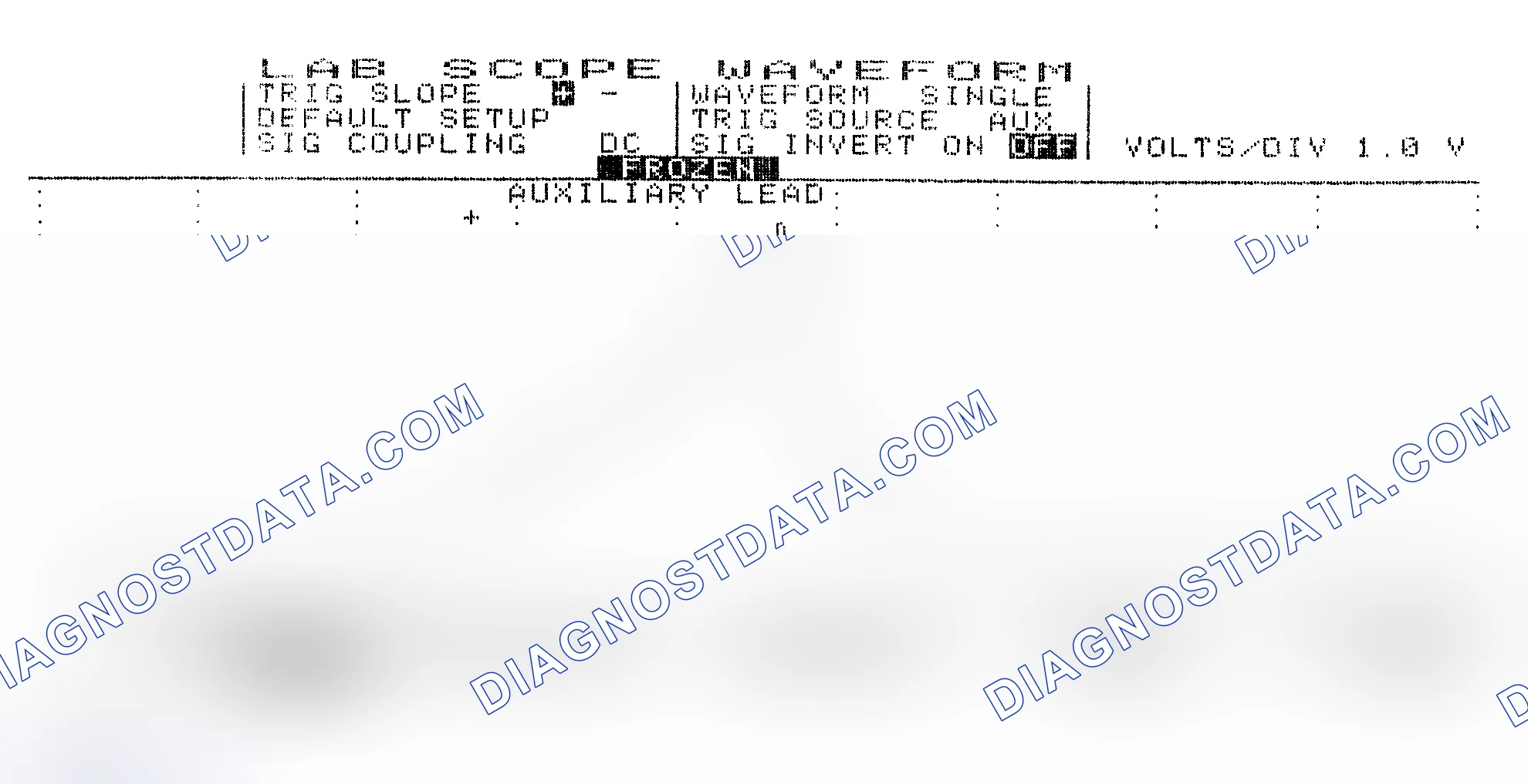 Scheme 19: Single Injector w/Excessive Current Flow - Current Pattern