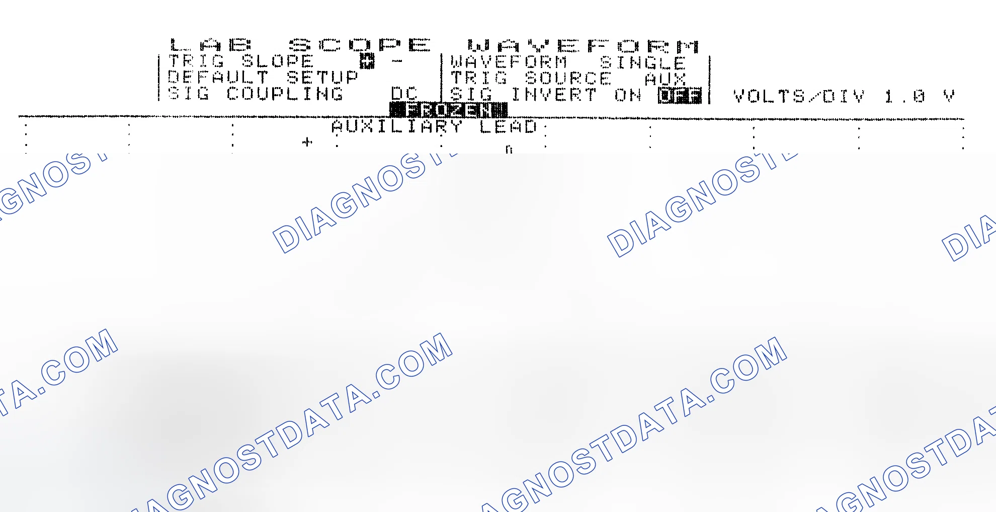 Scheme 19: Single Injector w/Excessive Current Flow - Current Pattern