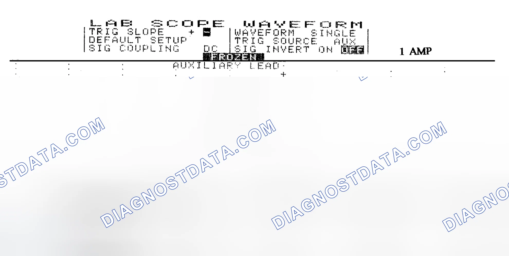 Scheme 20: Single Injector w/Normal Current Flow - Current Pattern