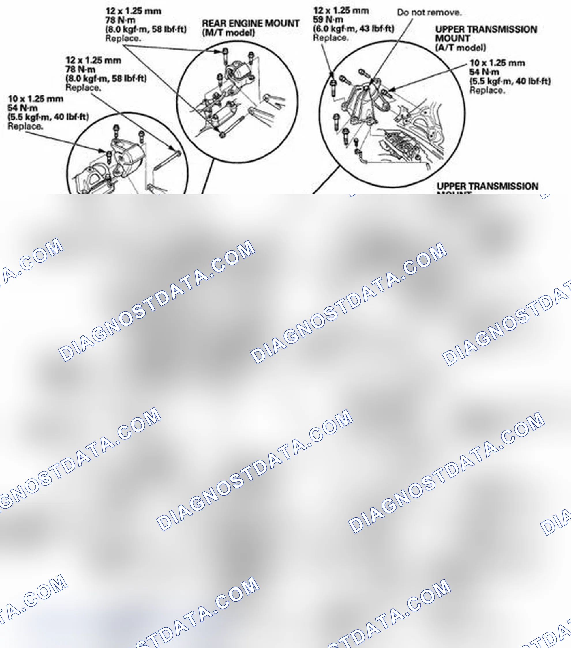 Scheme 570: Engine Mount Replacement