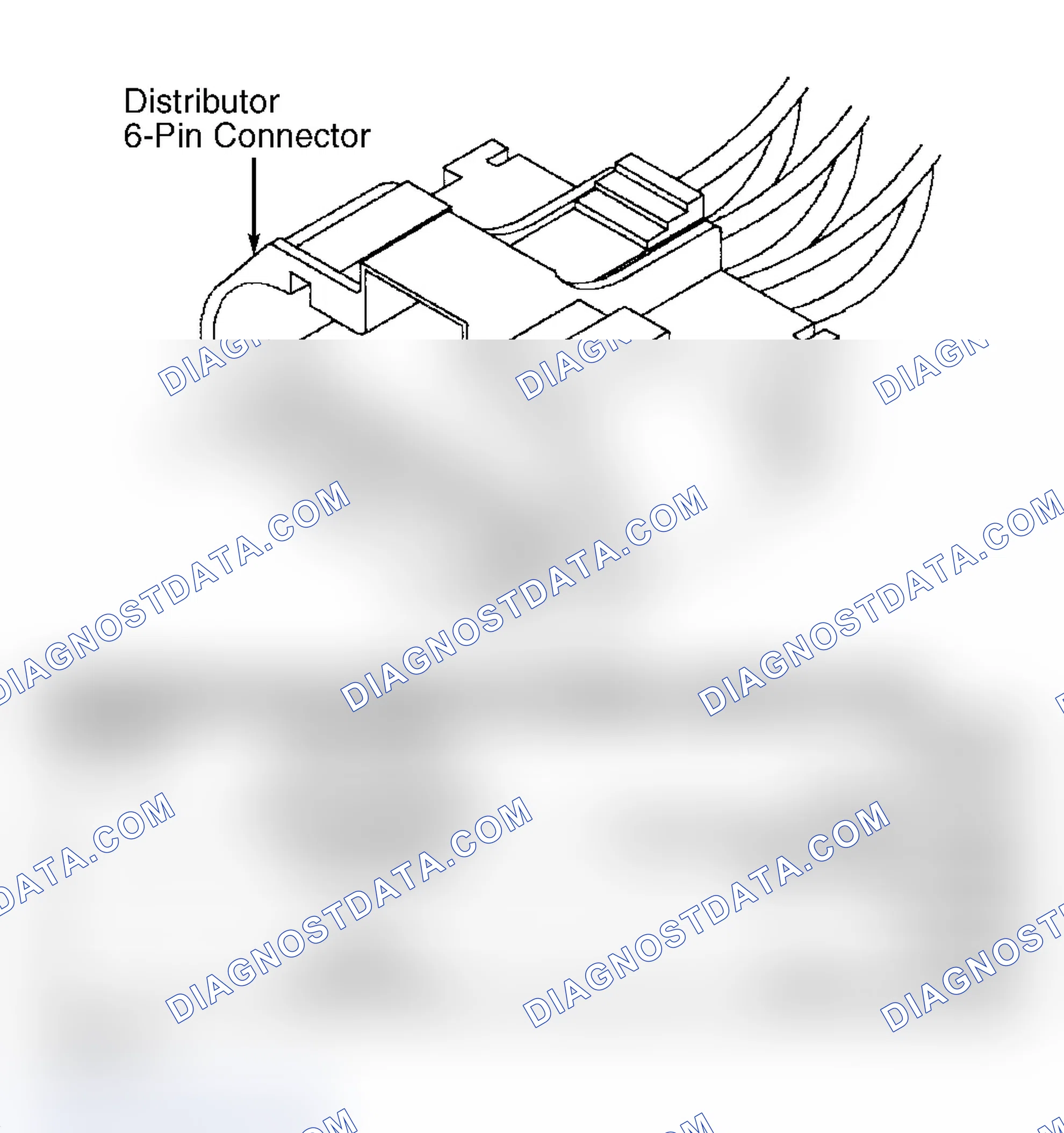 Scheme 104: Distributor 6-Pin Connector