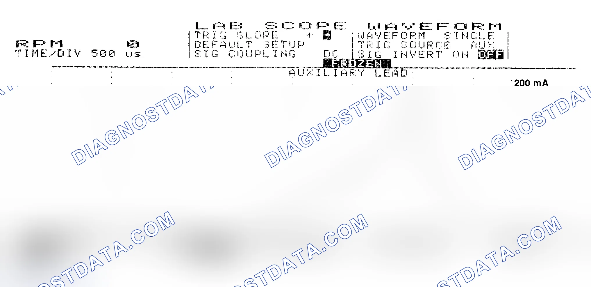 Scheme 17: Single Injector w/Normal Current Flow - Current Pattern
