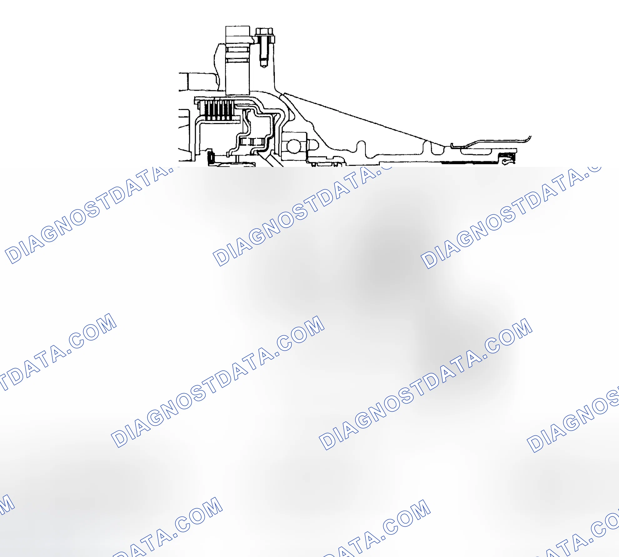 Scheme 1239: Identifying Transfer Oil Pressure Control Device