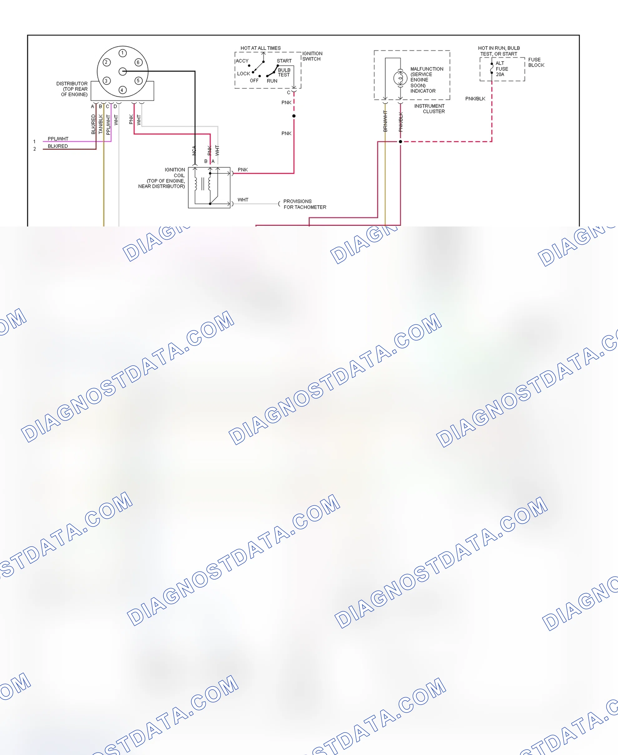 Scheme 10: Wiring Diagram ("P" Series - 4.3L With M/T - 2 Of 2)