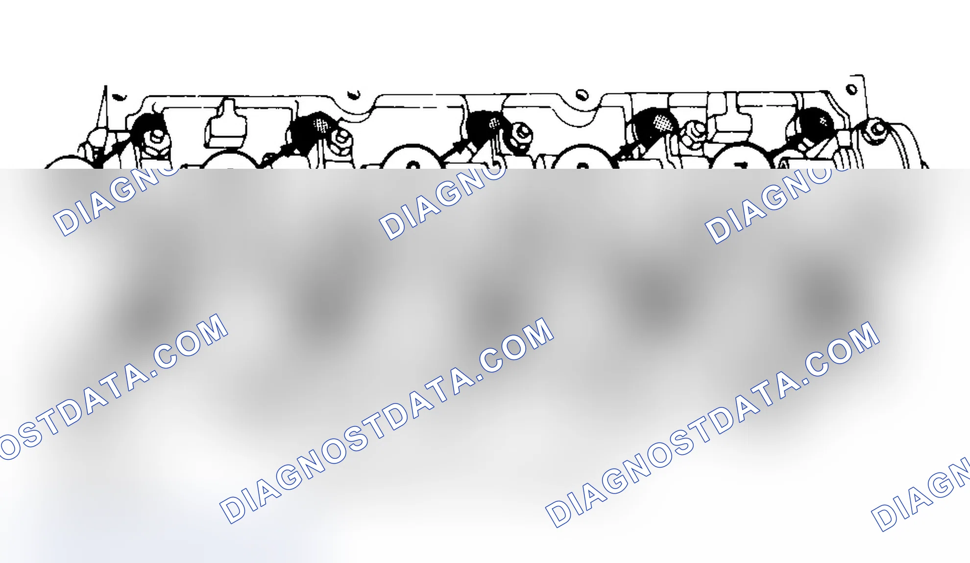 Scheme 3: Typical Cylinder Head Tightening or Loosening Sequence