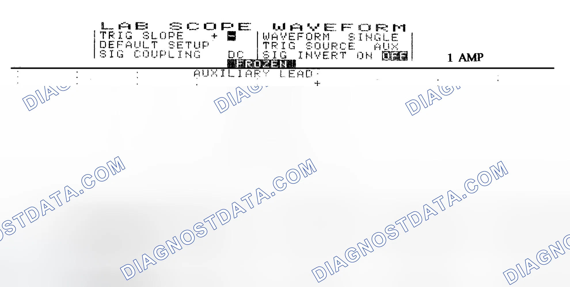 Scheme 20: Single Injector w/Normal Current Flow - Current Pattern