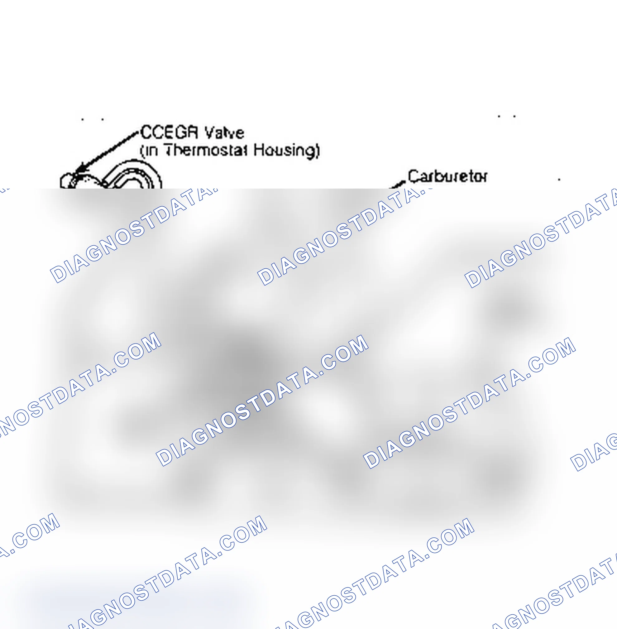 Scheme 13: Ported Vacuum Control EGR System (1.6L & 2.2L 4-Cyl.)