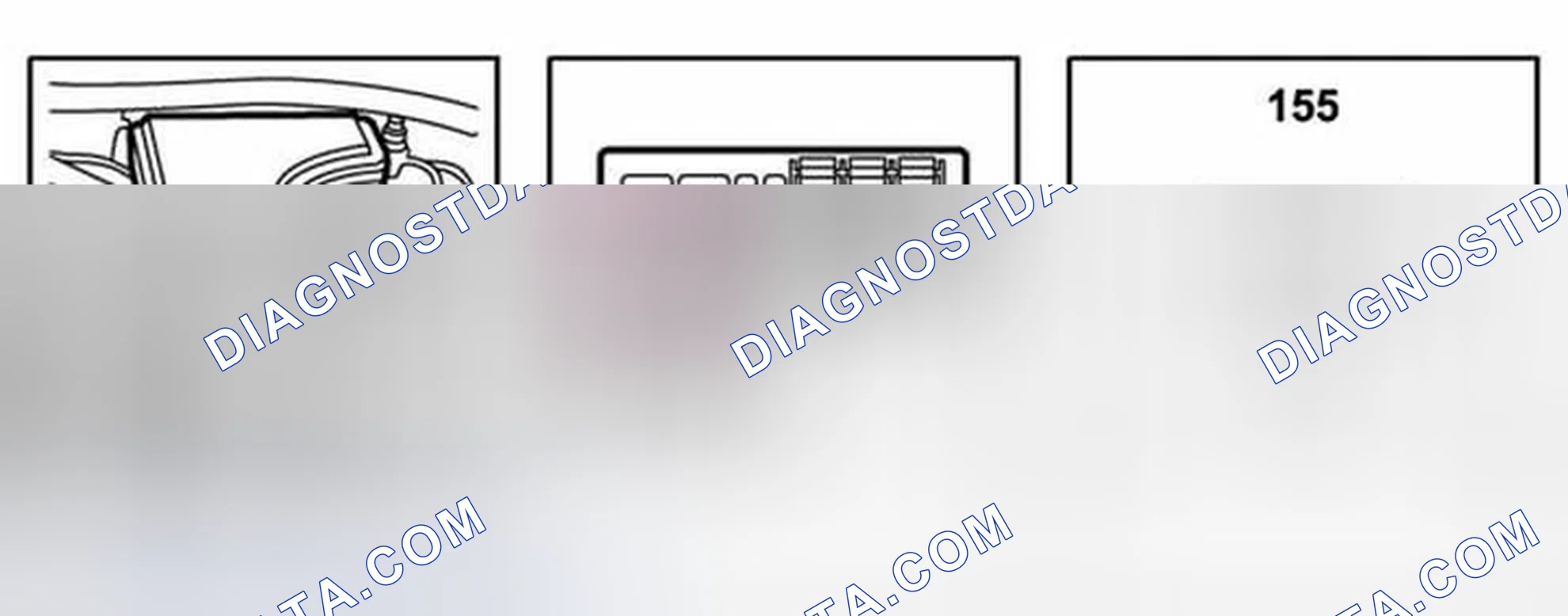 Scheme 30: Identifying Relay, 2-Speed Radiator Fan, Low Speed (155)