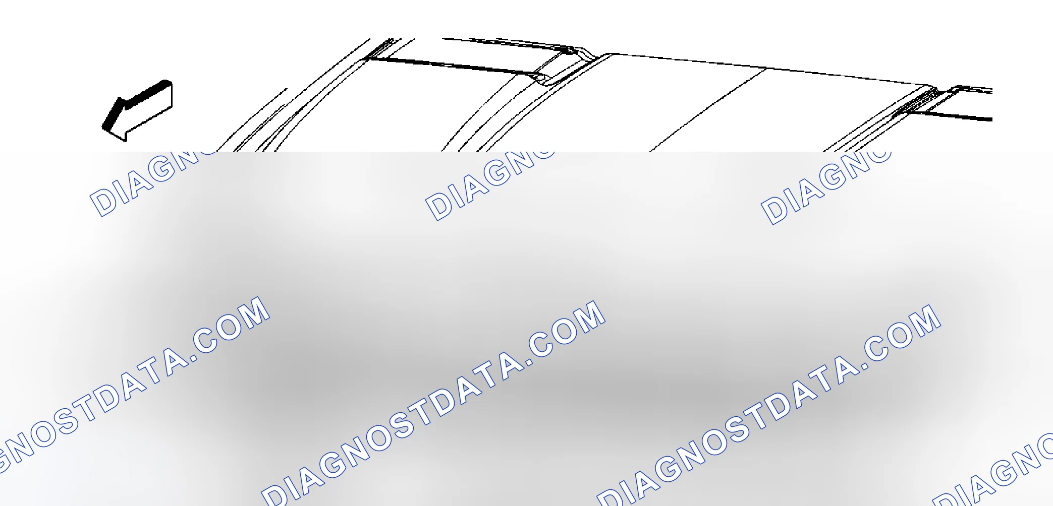 Scheme 116: Hood Front Molding Replacement (Chevrolet V22)