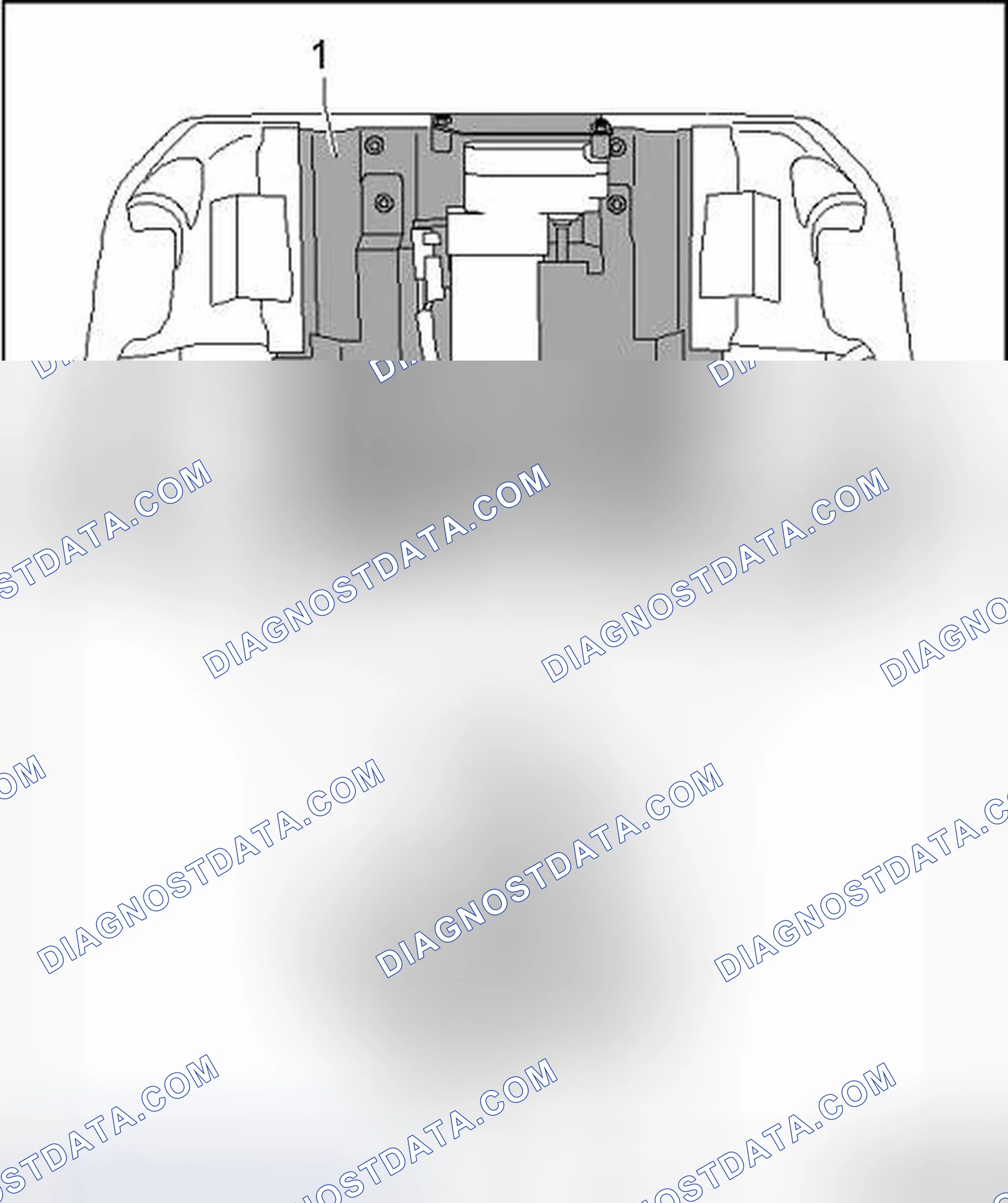 Scheme 18: Headrest Adjustment Motor with Active Headrest Unit, Removing and Installing