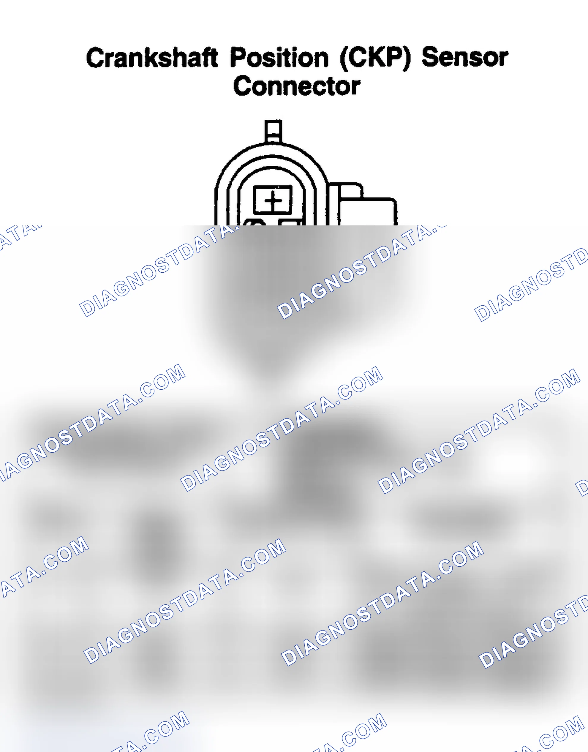 Scheme 132: CRANKSHAFT POSITION (CKP) SENSOR