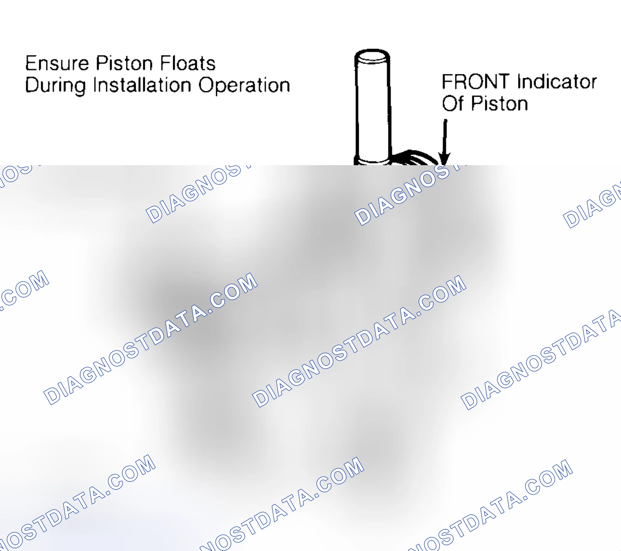 Scheme 12: Installing Typical Piston Pin