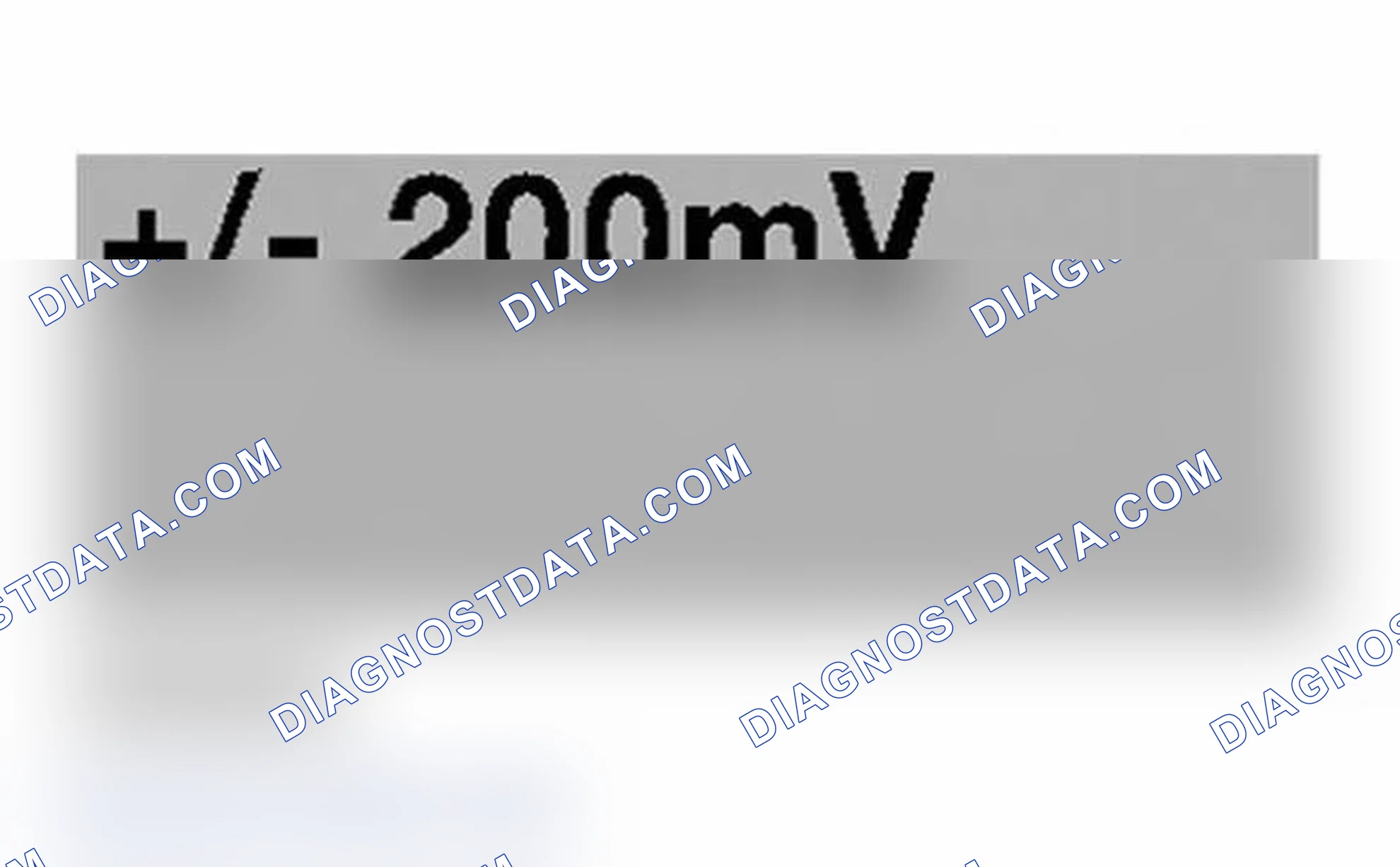 Scheme 650: Identifying +/-200mV