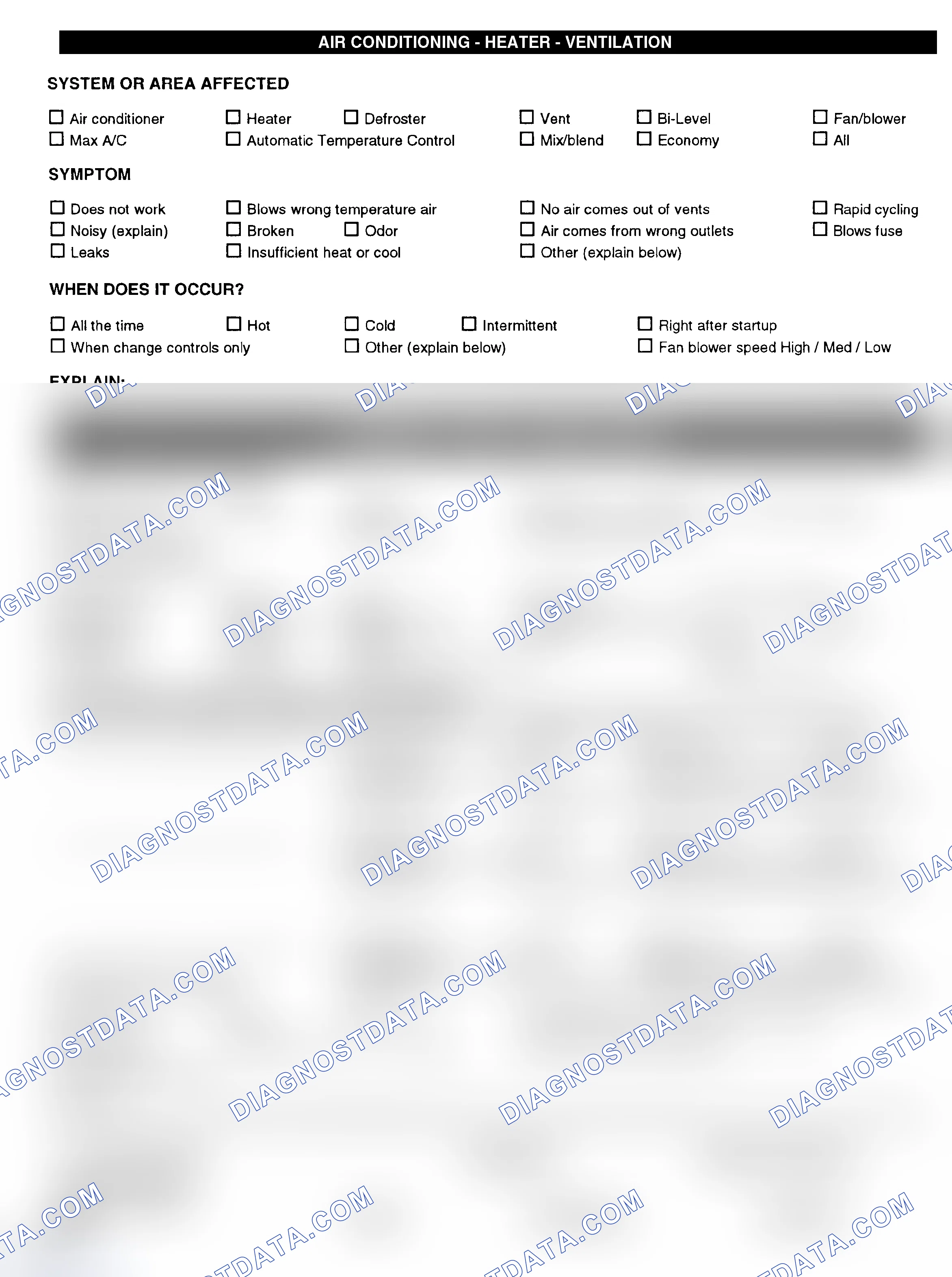 Scheme 4: Symptom Check List - Page 3