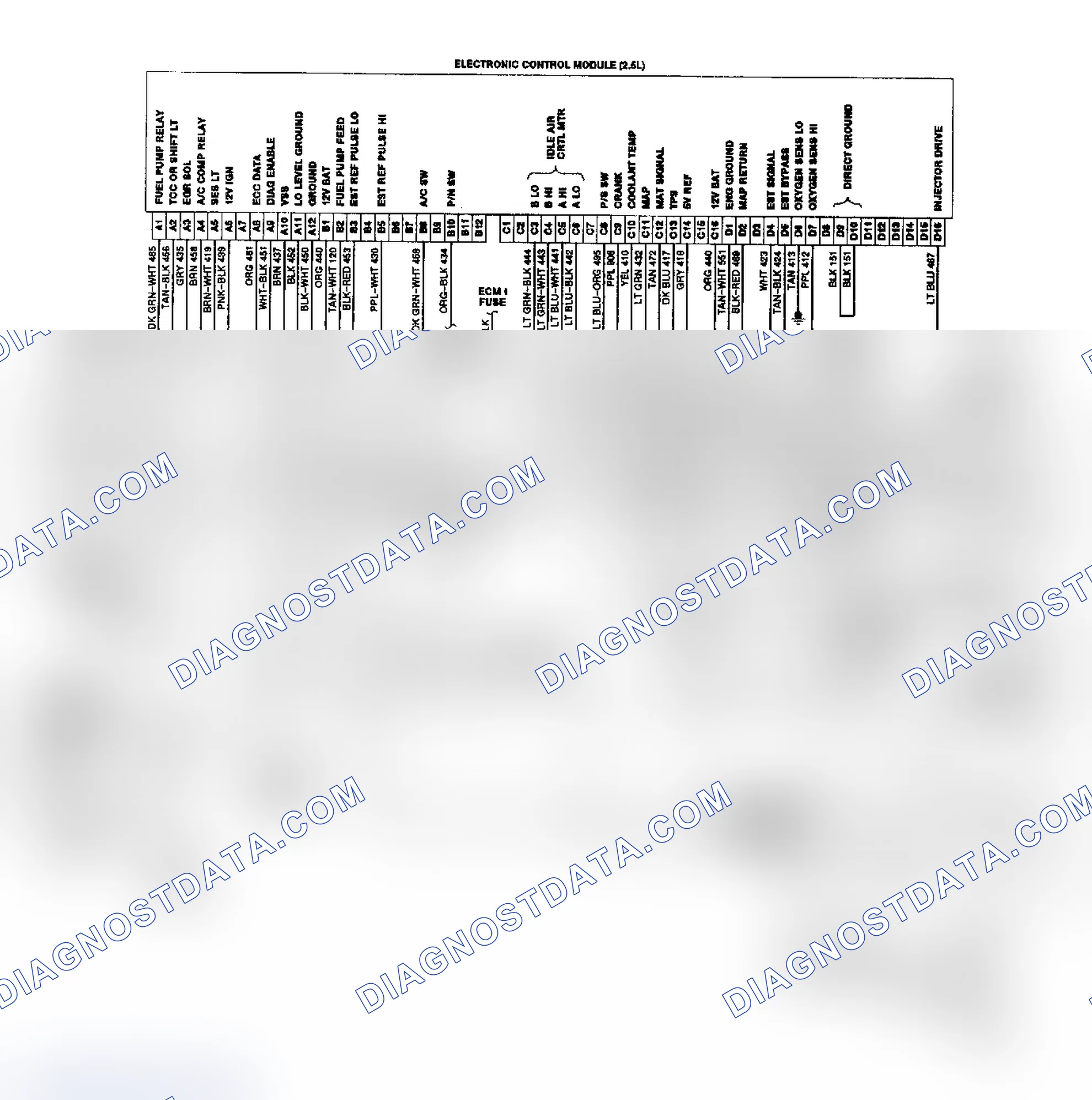 Scheme 35: "S" & "T" Series 2.5L TBI/CCC Wiring Diagram