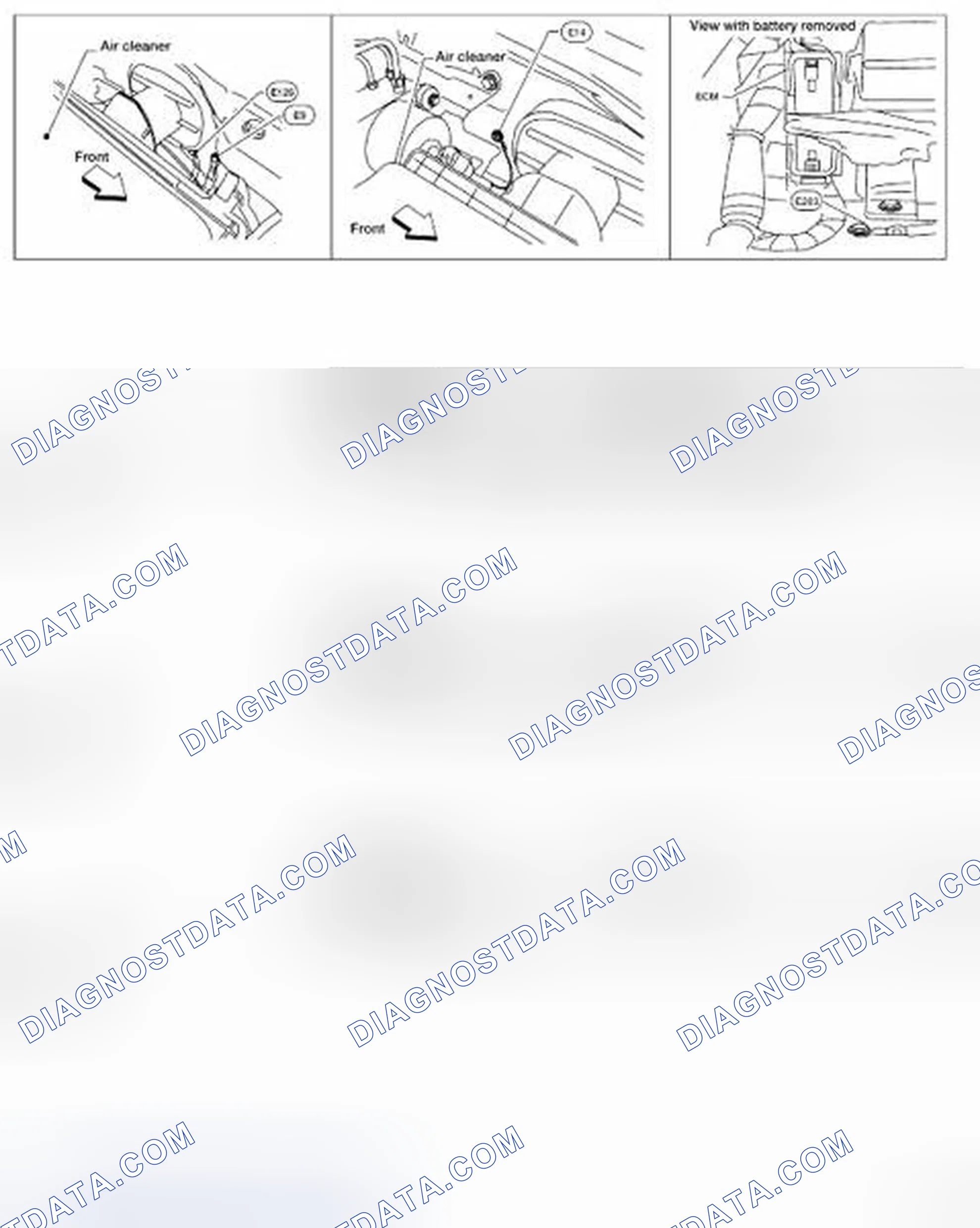 Scheme 13: Identifying Ground Distribution Of Engine Room Harness (4 Of 4)