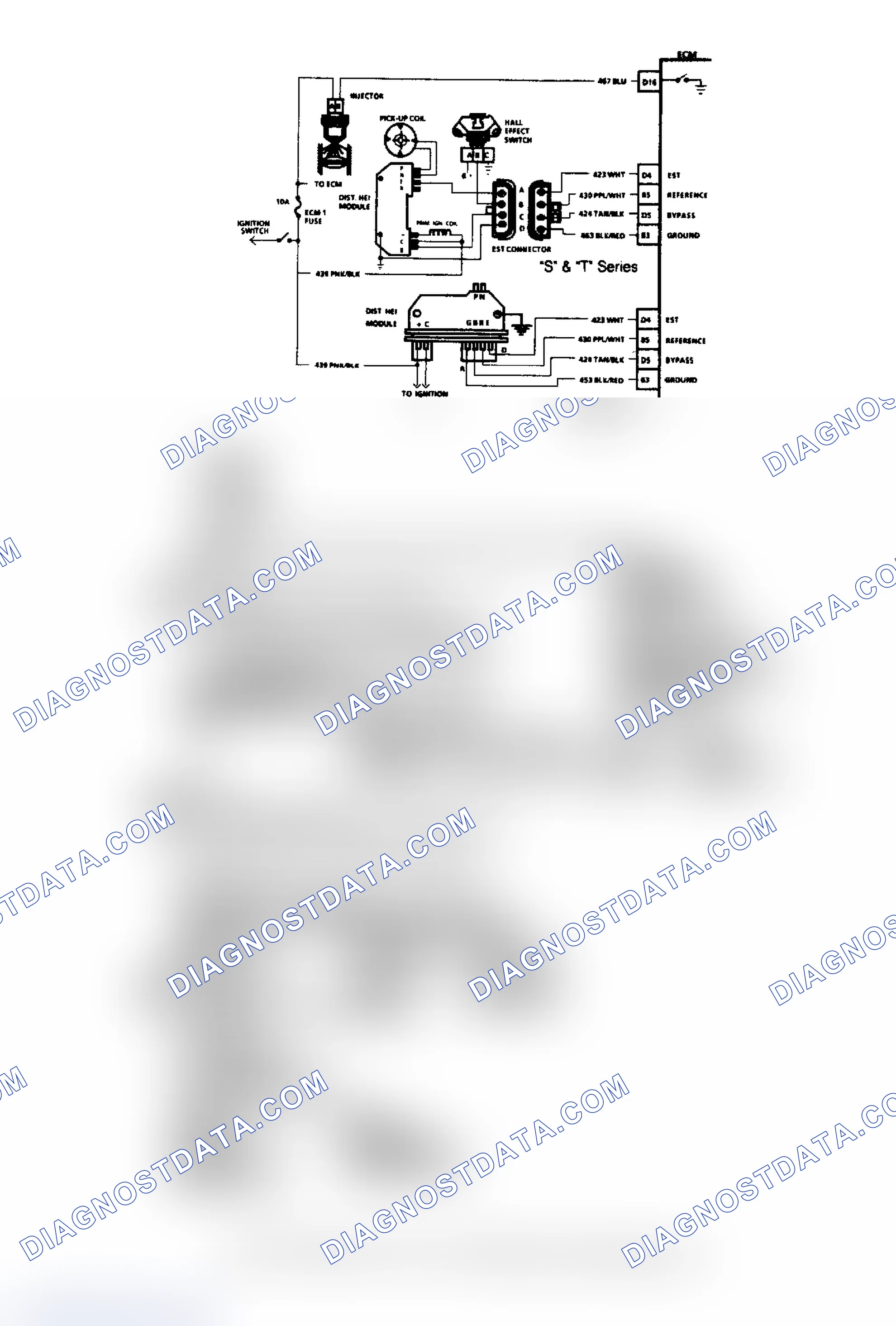 Scheme 35: Chart A4, Injector Circuit Diagnosis (2.5L)