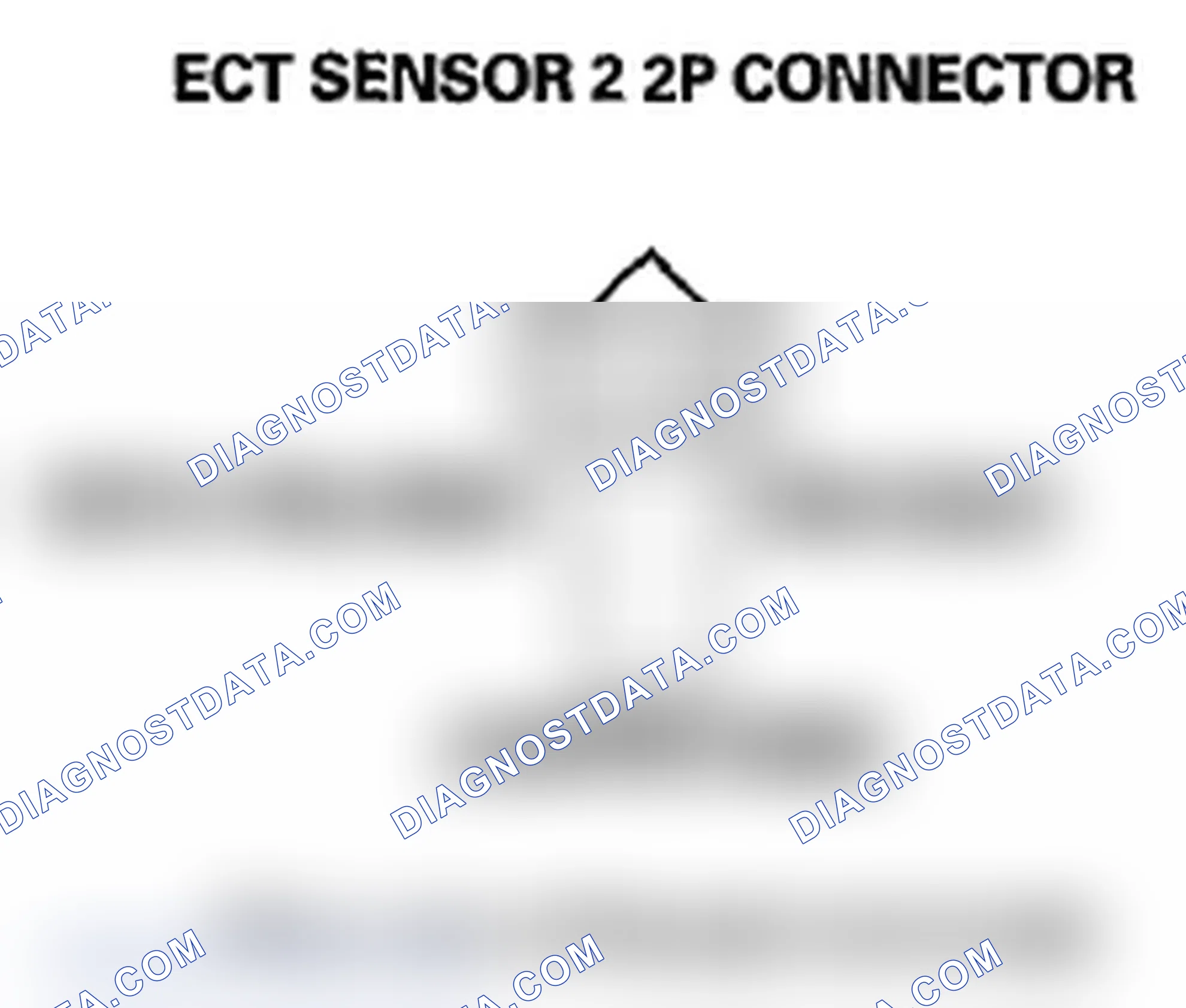 Scheme 450: DTC P2185: ECT Sensor 2 Circuit High Voltage