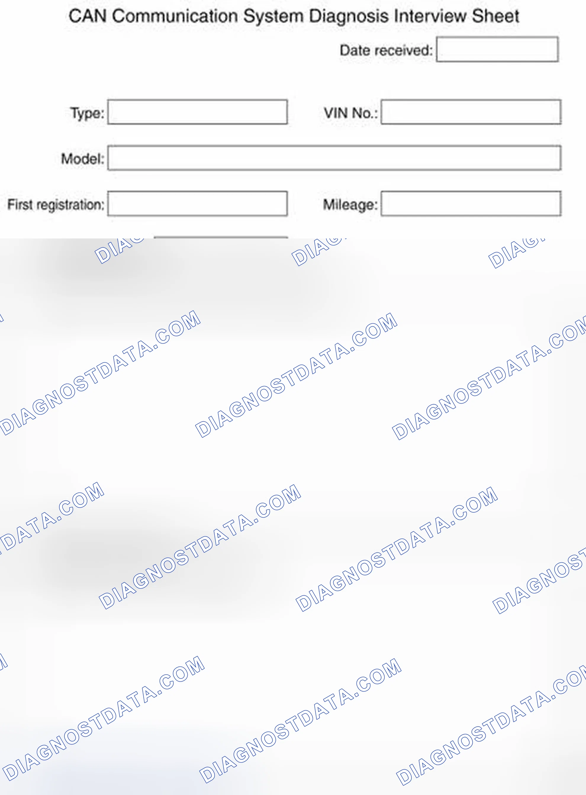 Scheme 20: Interview Sheet