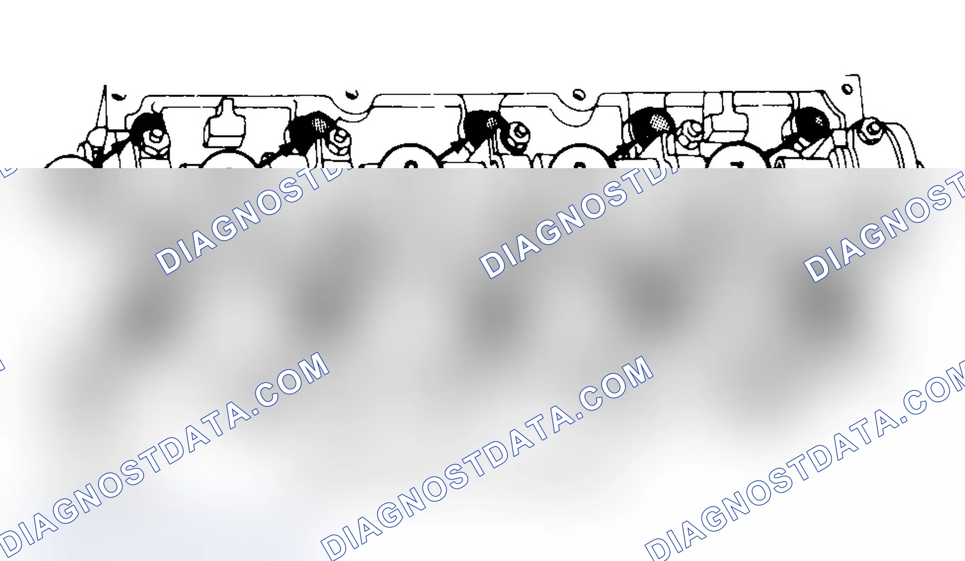 Scheme 3: Typical Cylinder Head Tightening or Loosening Sequence