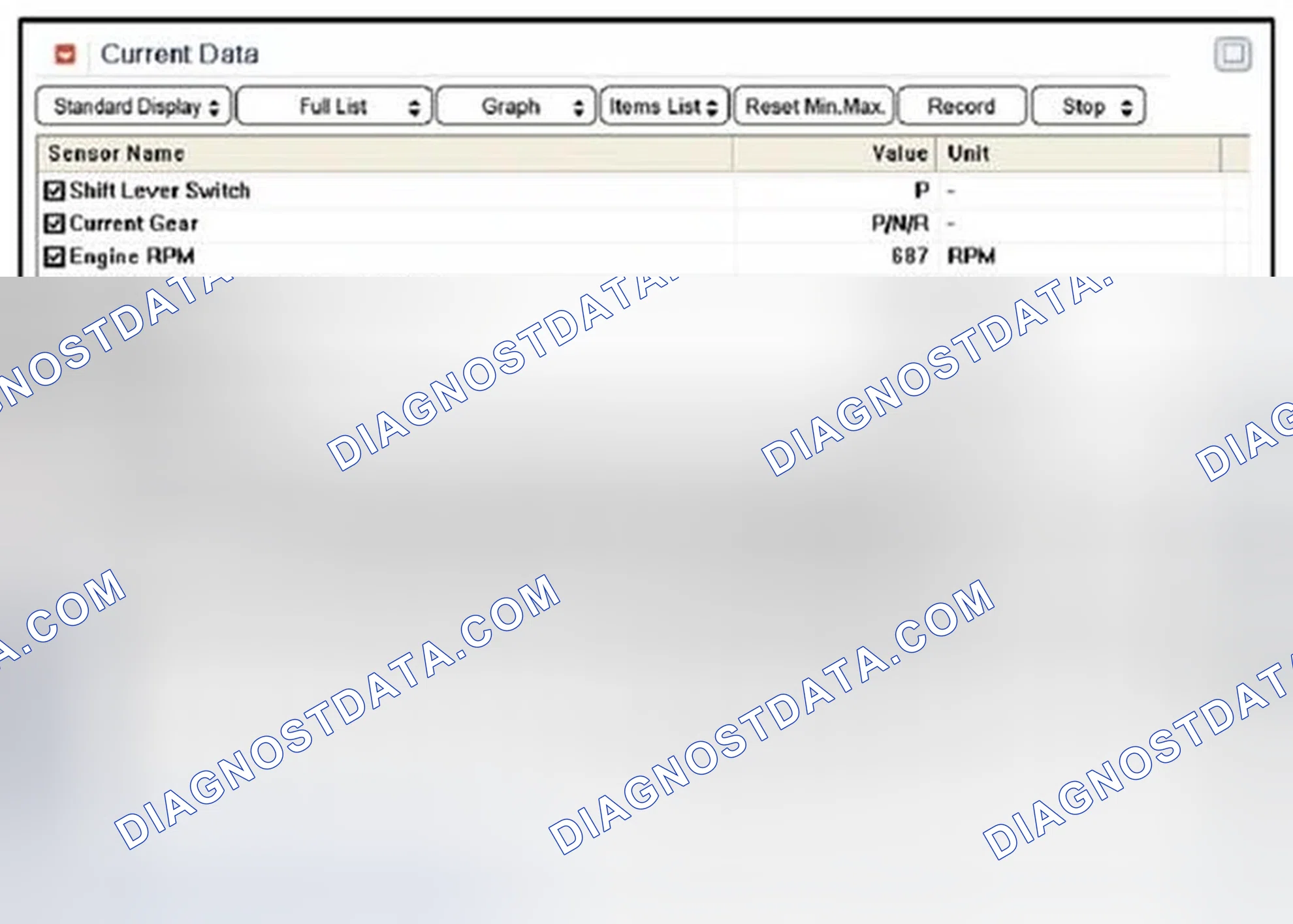 Scheme 197: Monitor GDS Data