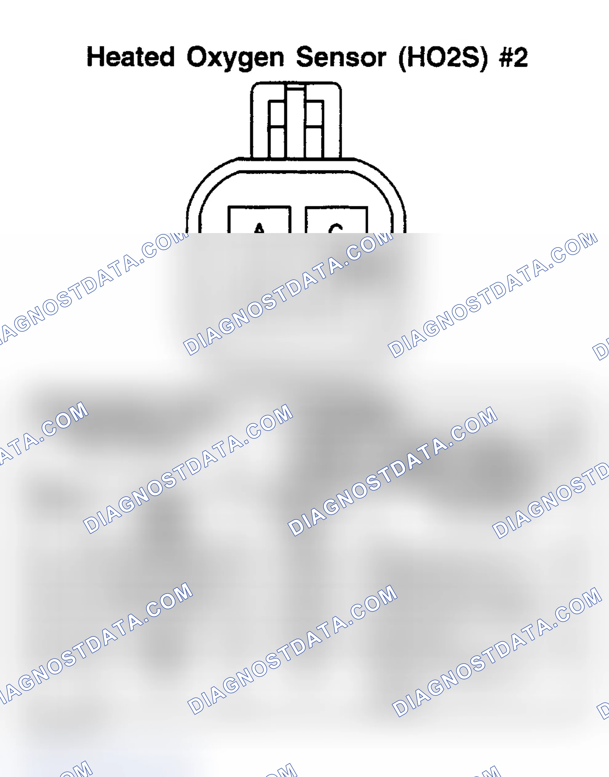 Scheme 65: HEATED OXYGEN SENSOR (HO2S) #2