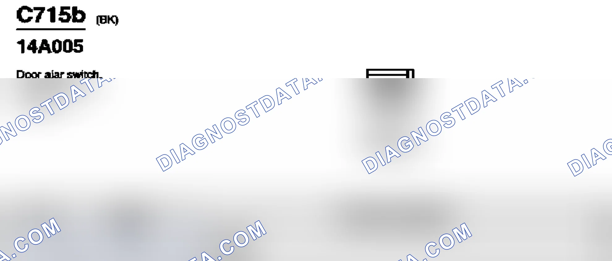 Scheme 209: Identifying Connectors C715b, C800, C801 & C803
