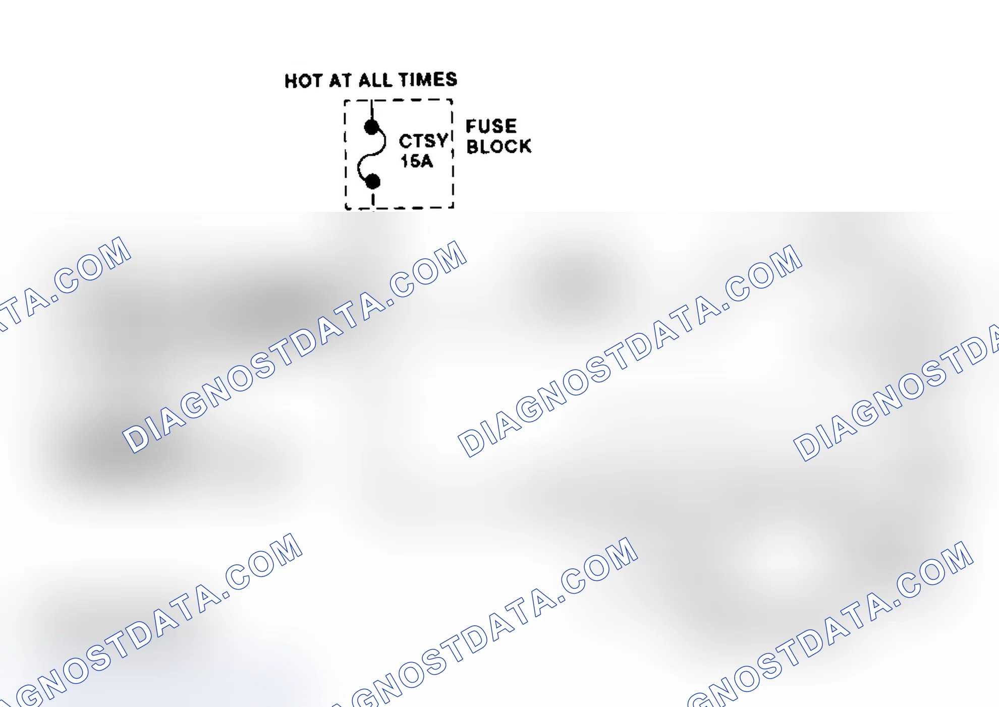 Scheme 23: Horn Circuit Wiring Diagram (Sunbird)