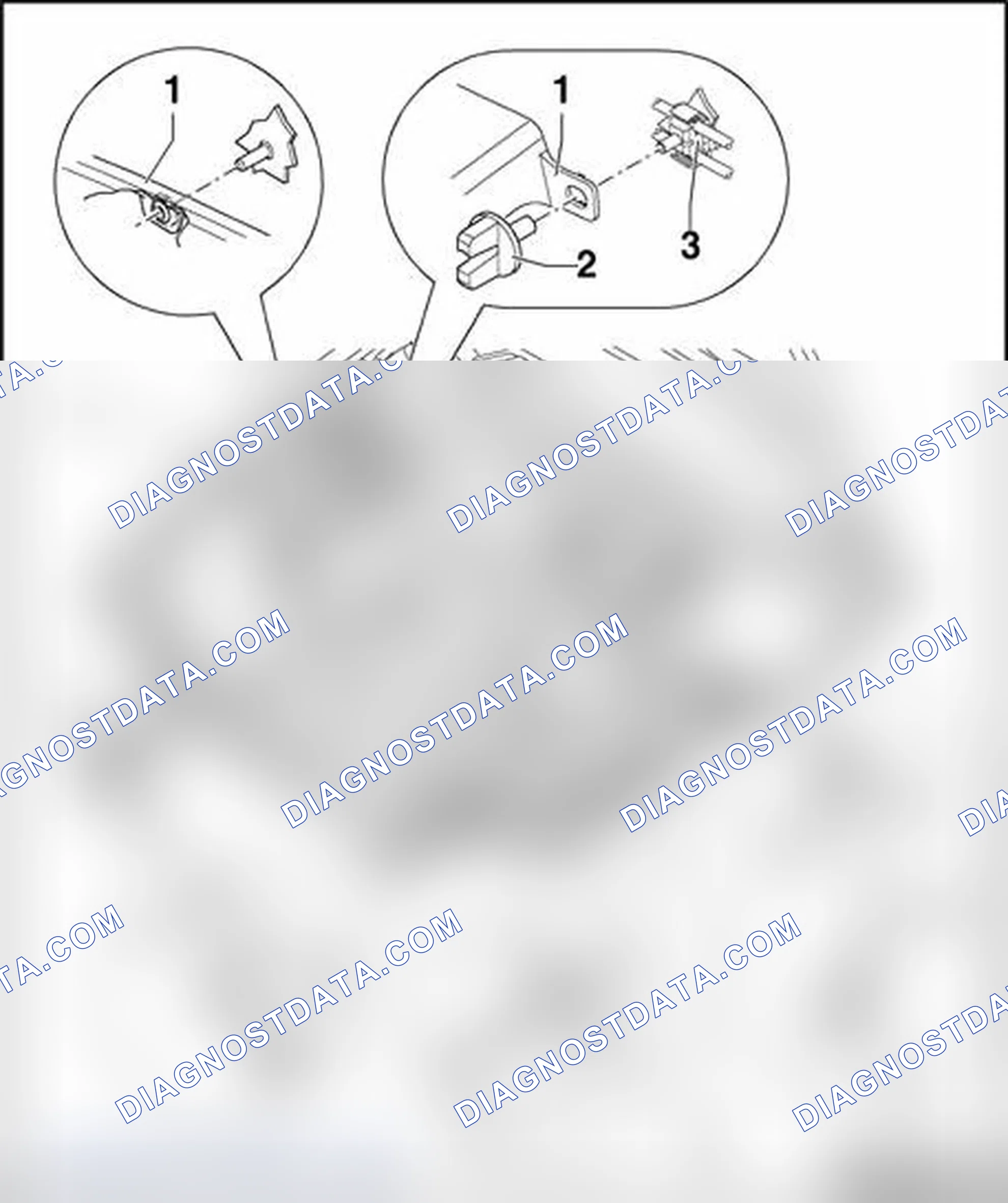 Scheme 305: Engine compartment covers