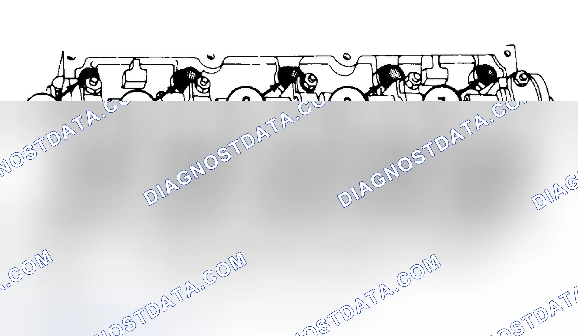 Scheme 7: Typical Cylinder Head Tightening or Loosening Sequence