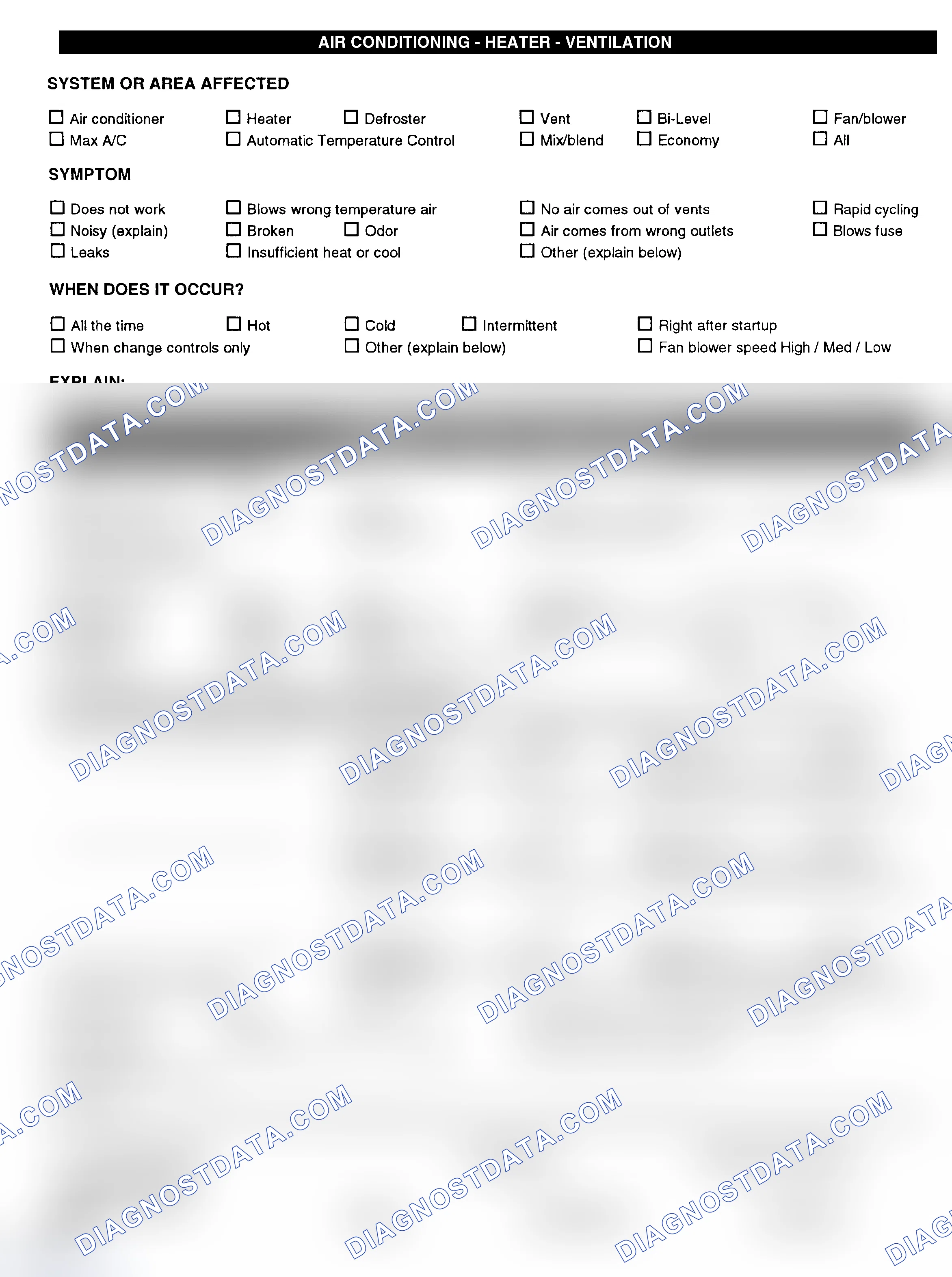 Scheme 4: Symptom Check List - Page 3