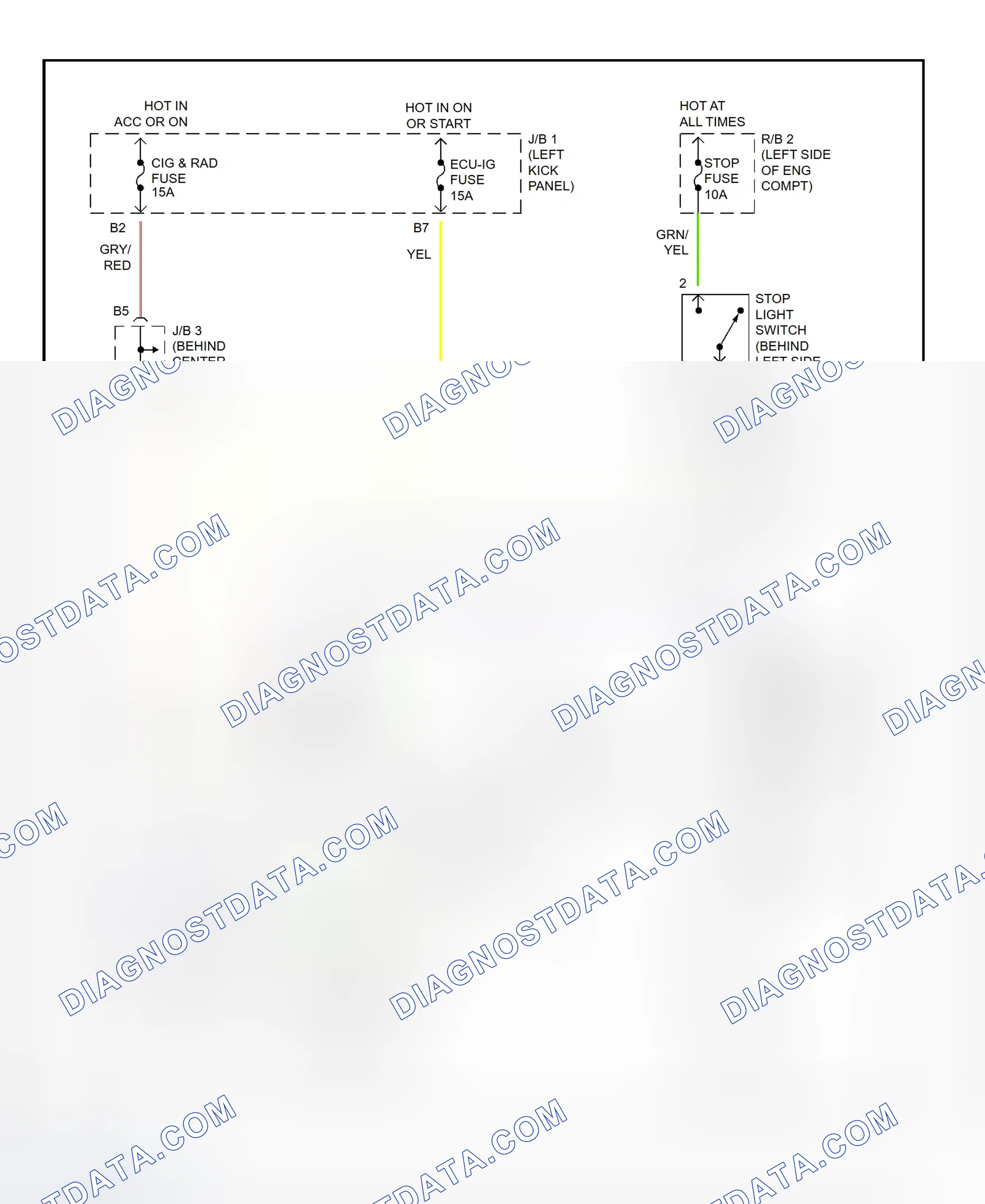 Scheme 21: Shift Interlock System Wiring Diagram (1995-96 Tacoma)