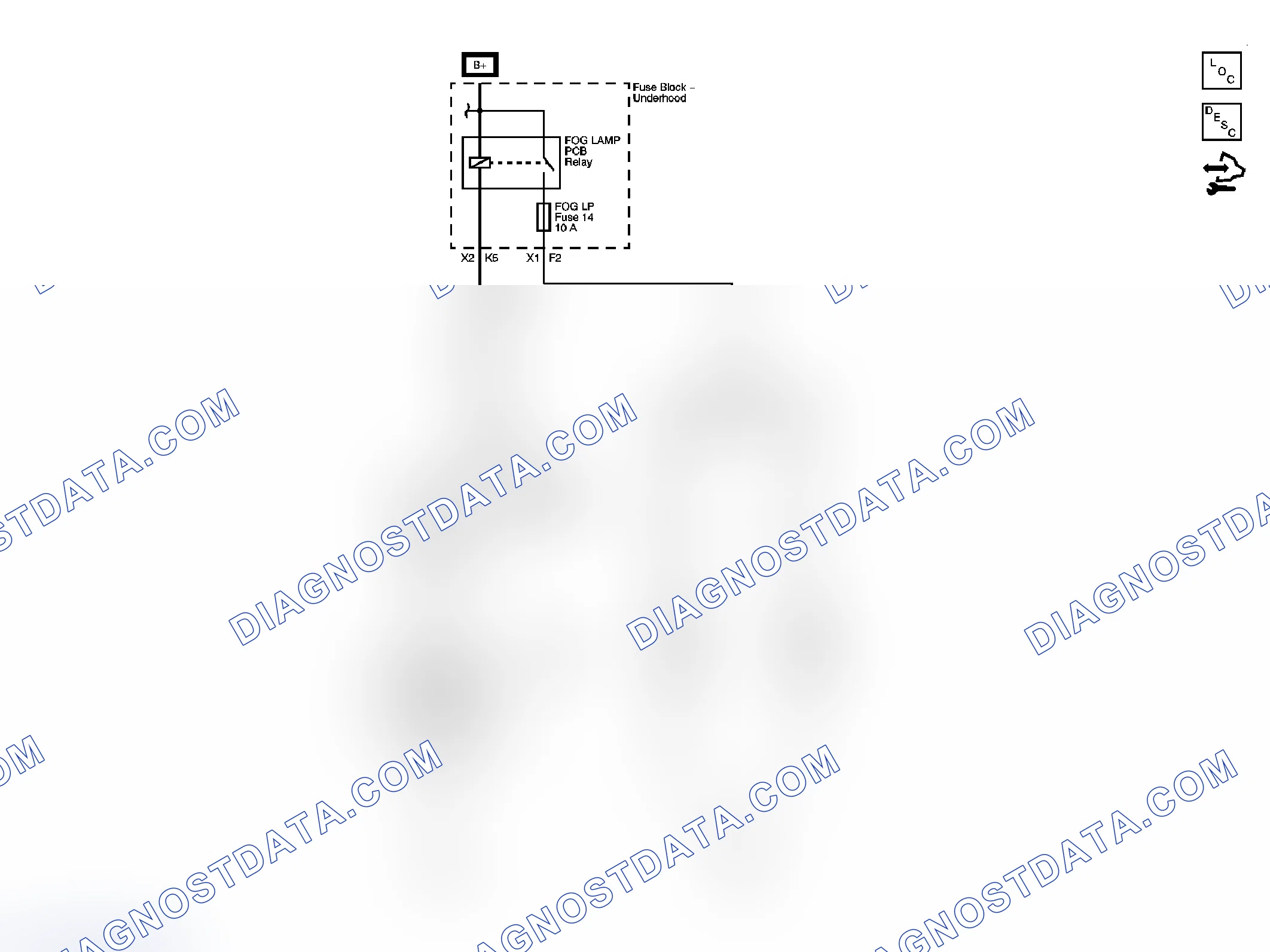 Scheme 3: Fog Lights Schematics