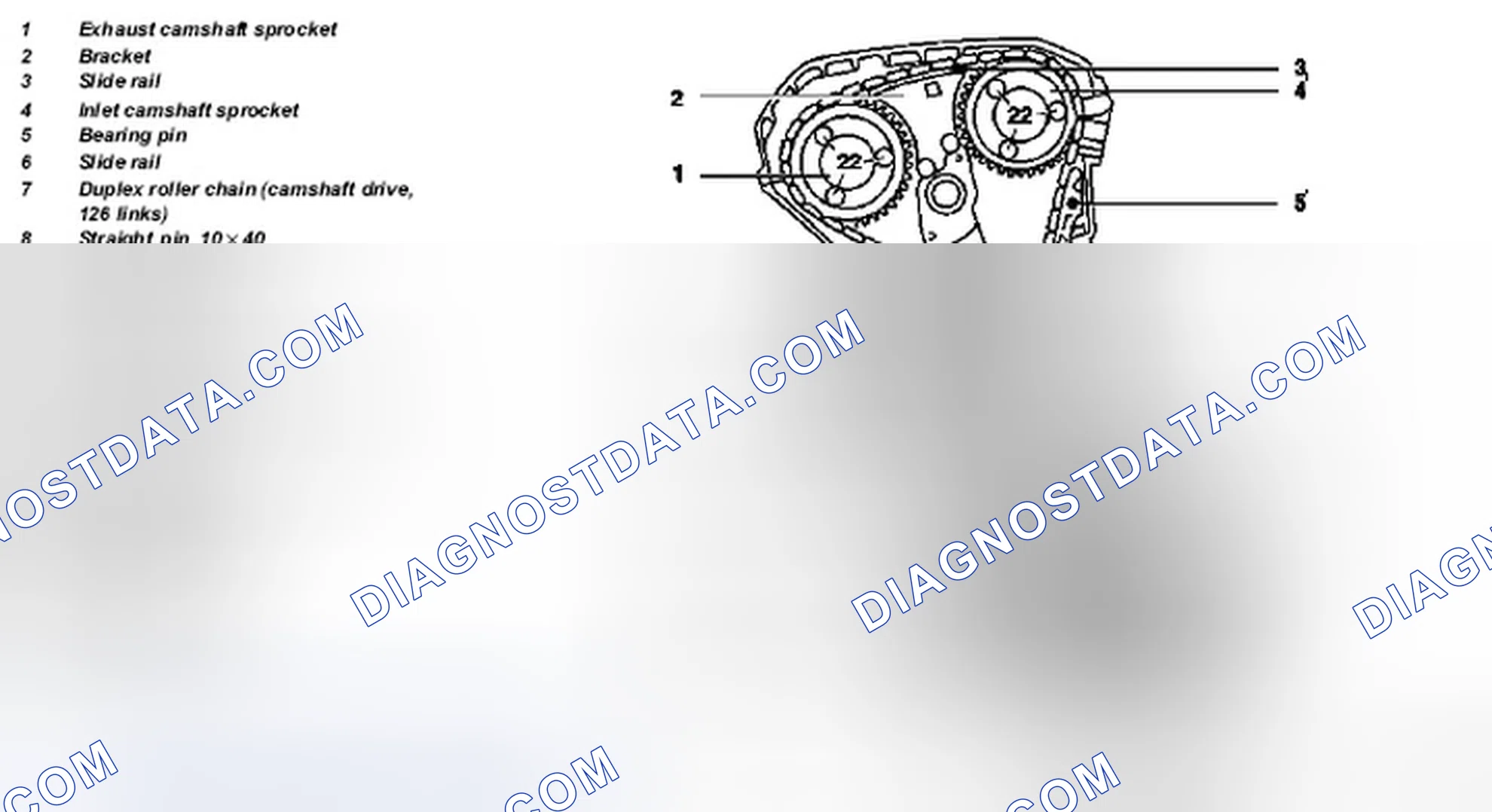 Scheme 5: Identifying Timing Chain Drive Components