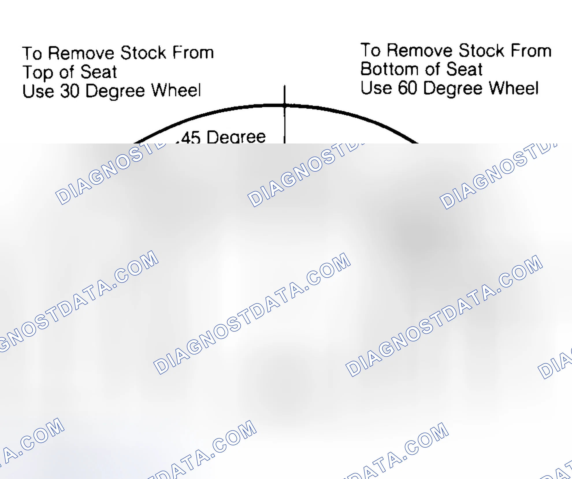 Scheme 19: Adjusting Valve Seat Width