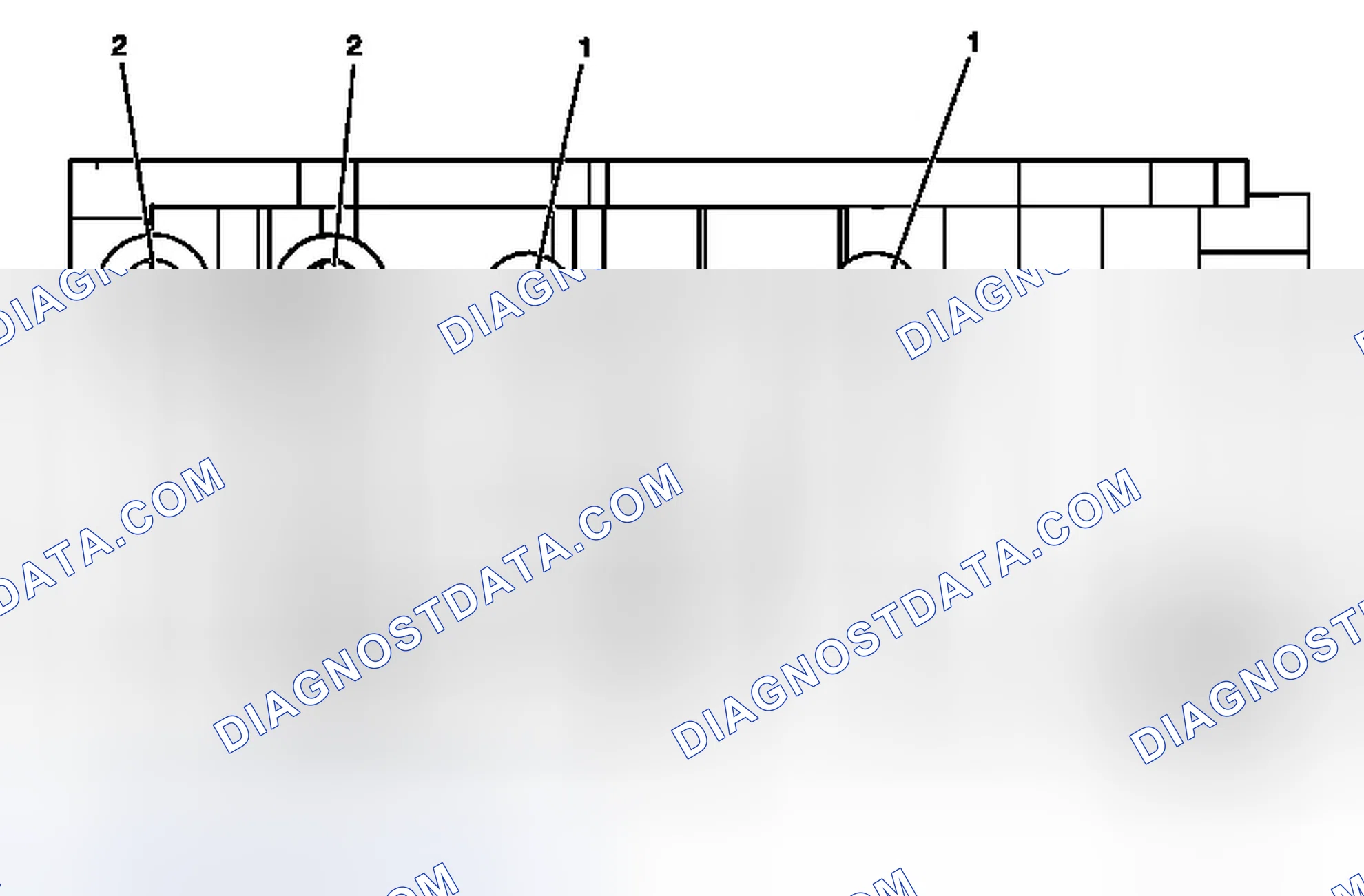 Scheme 91: Cylinder Head - Rear View