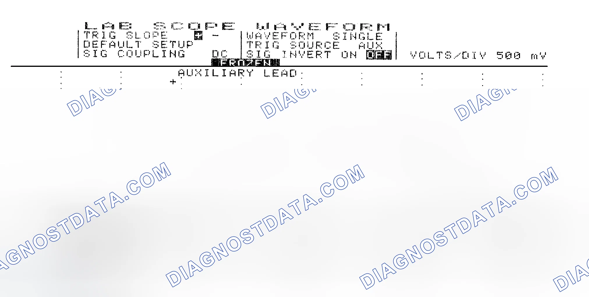 Scheme 14: Single Injector w/Excessive Current Flow - Current Pattern
