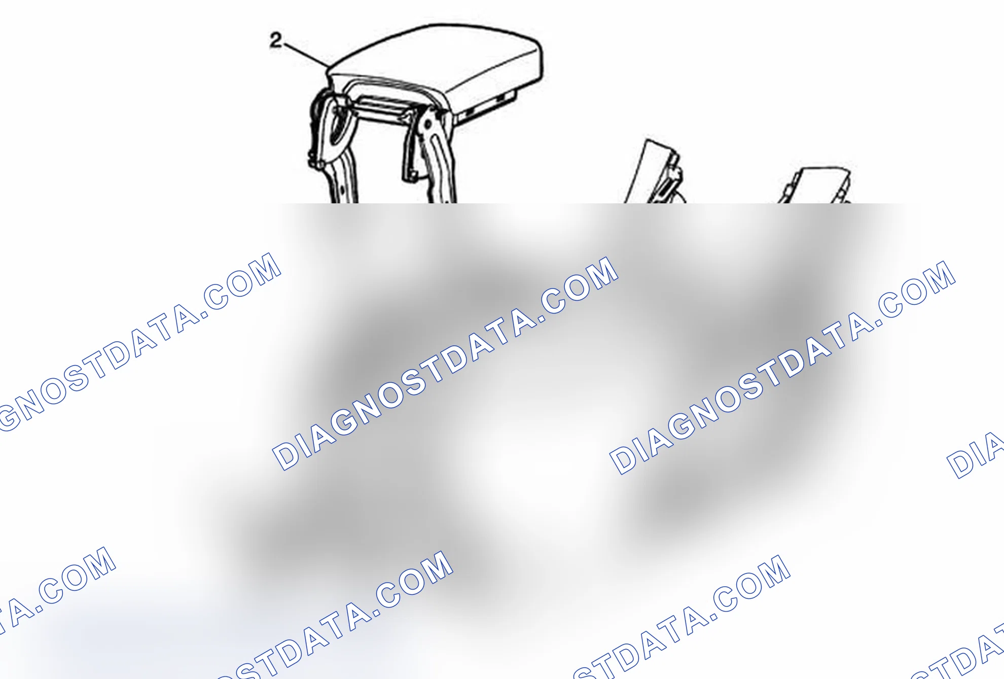 Scheme 73: Front Floor Console Armrest Replacement