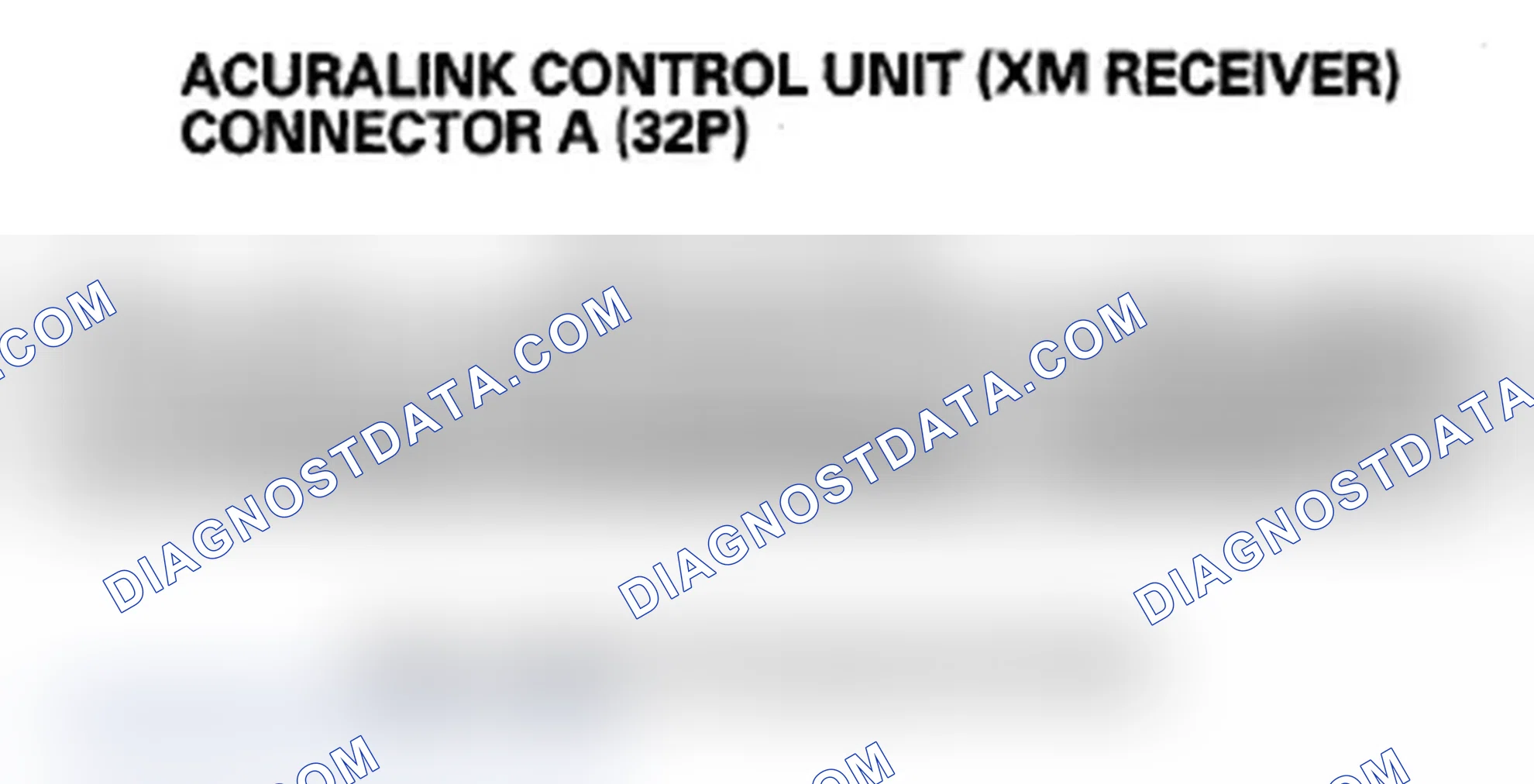 Scheme 641: AcuraLink messages cannot be heard or are weak