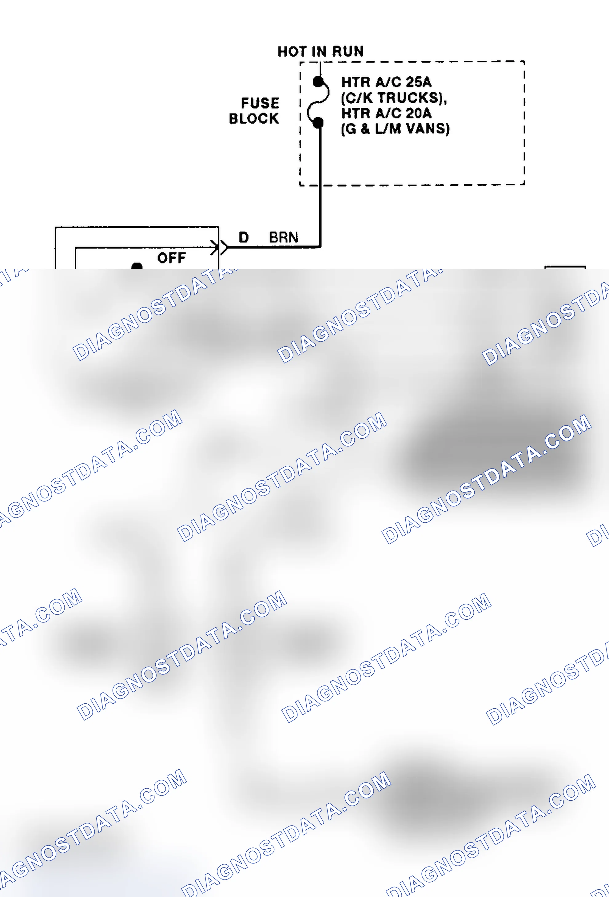 Fig. 5: Front Heater System Wiring Diagram