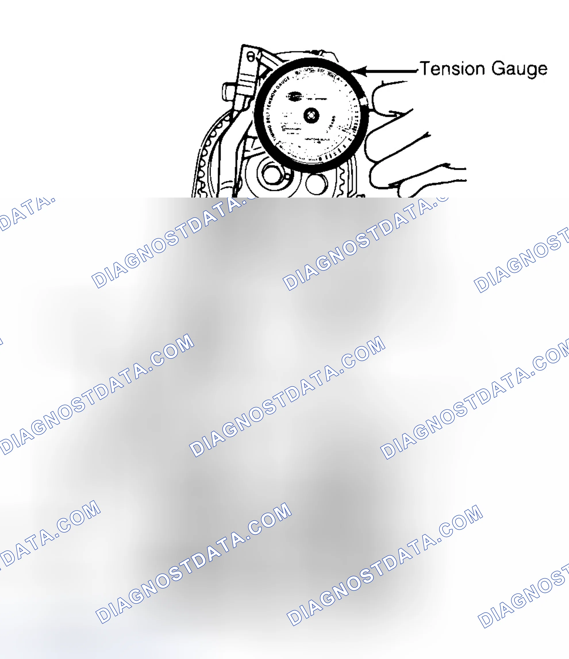 Scheme 3: Adjusting Typical Timing Belt Tension