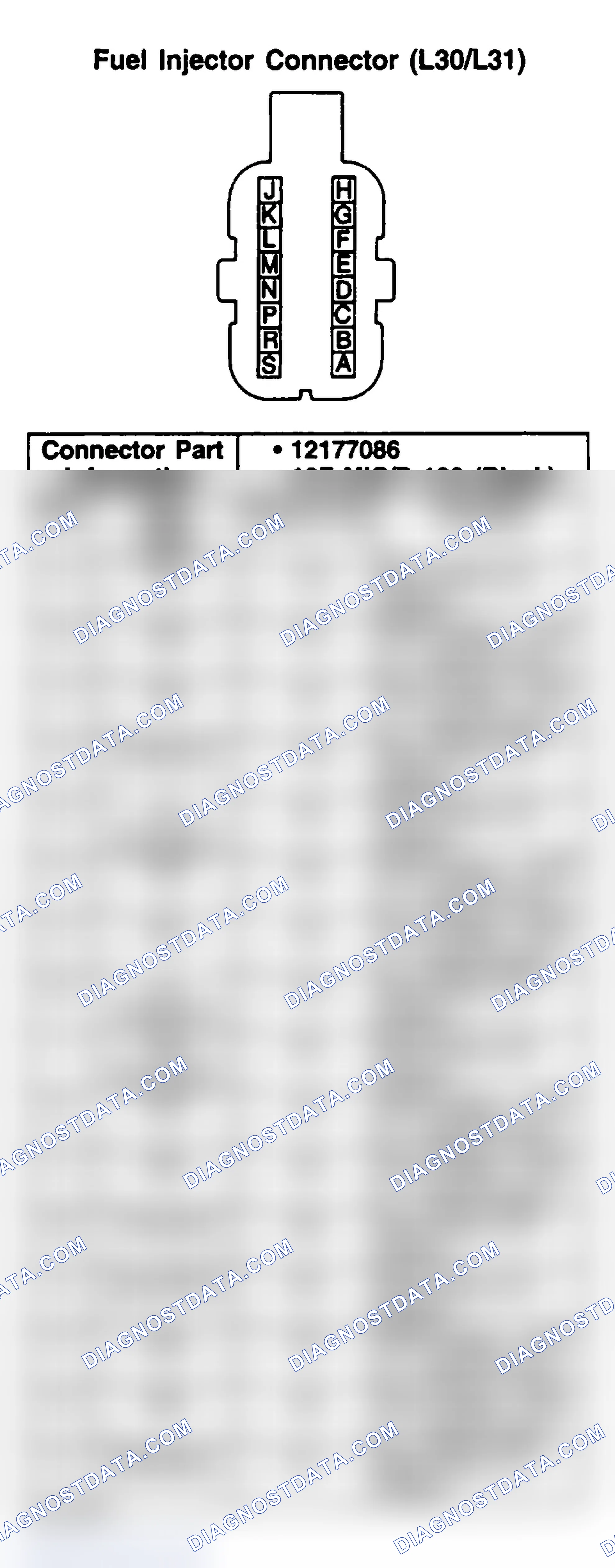 Scheme 157: FUEL INJECTOR (L30/L31)