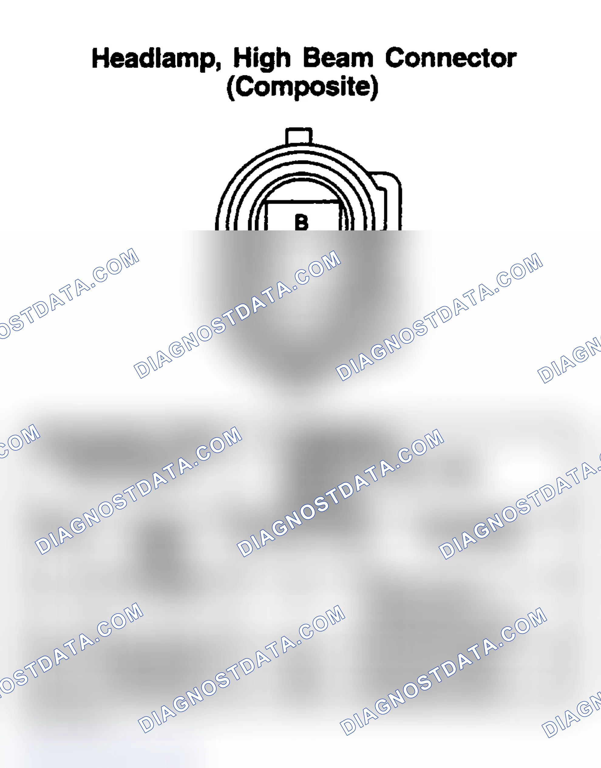 Scheme 171: HEADLAMP (HIGH BEAM)